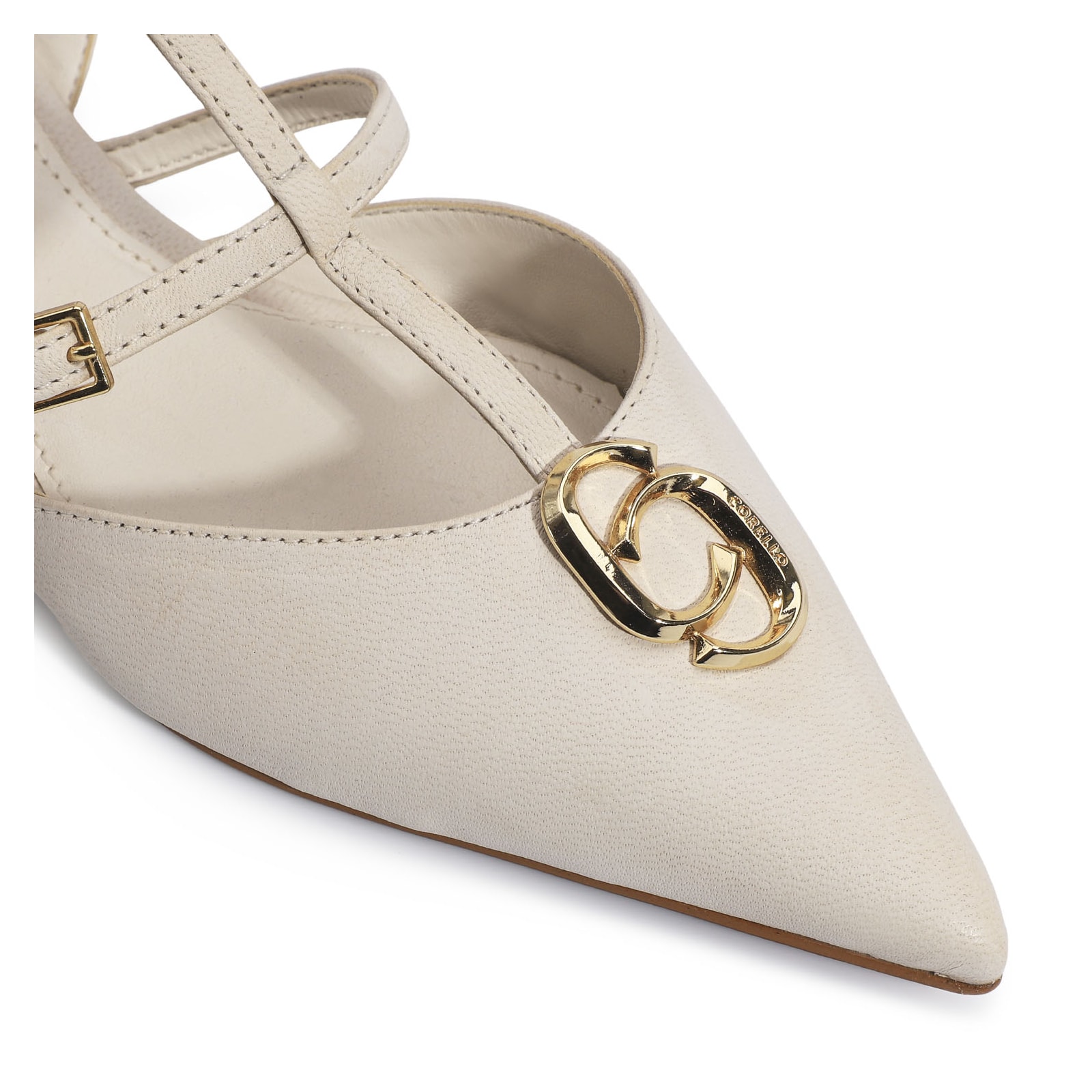 Sapatilha Couro Off White