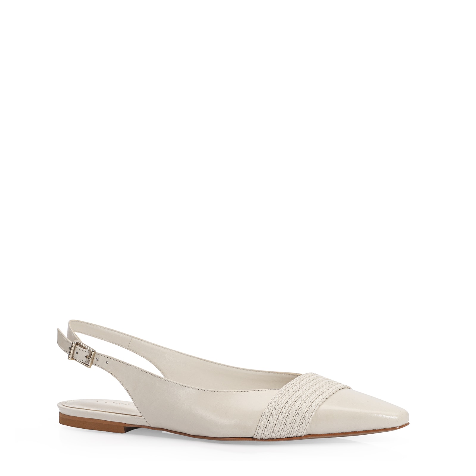 Sapatilha Couro Off White