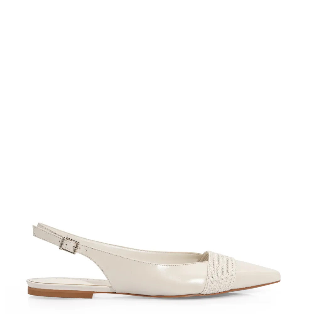 Sapatilha Couro Off White - imagem 3