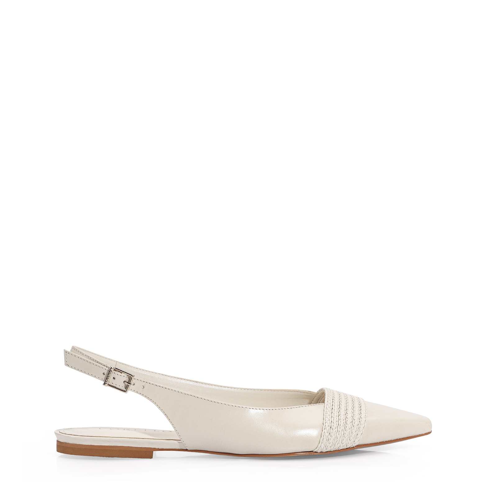 Sapatilha Couro Off White