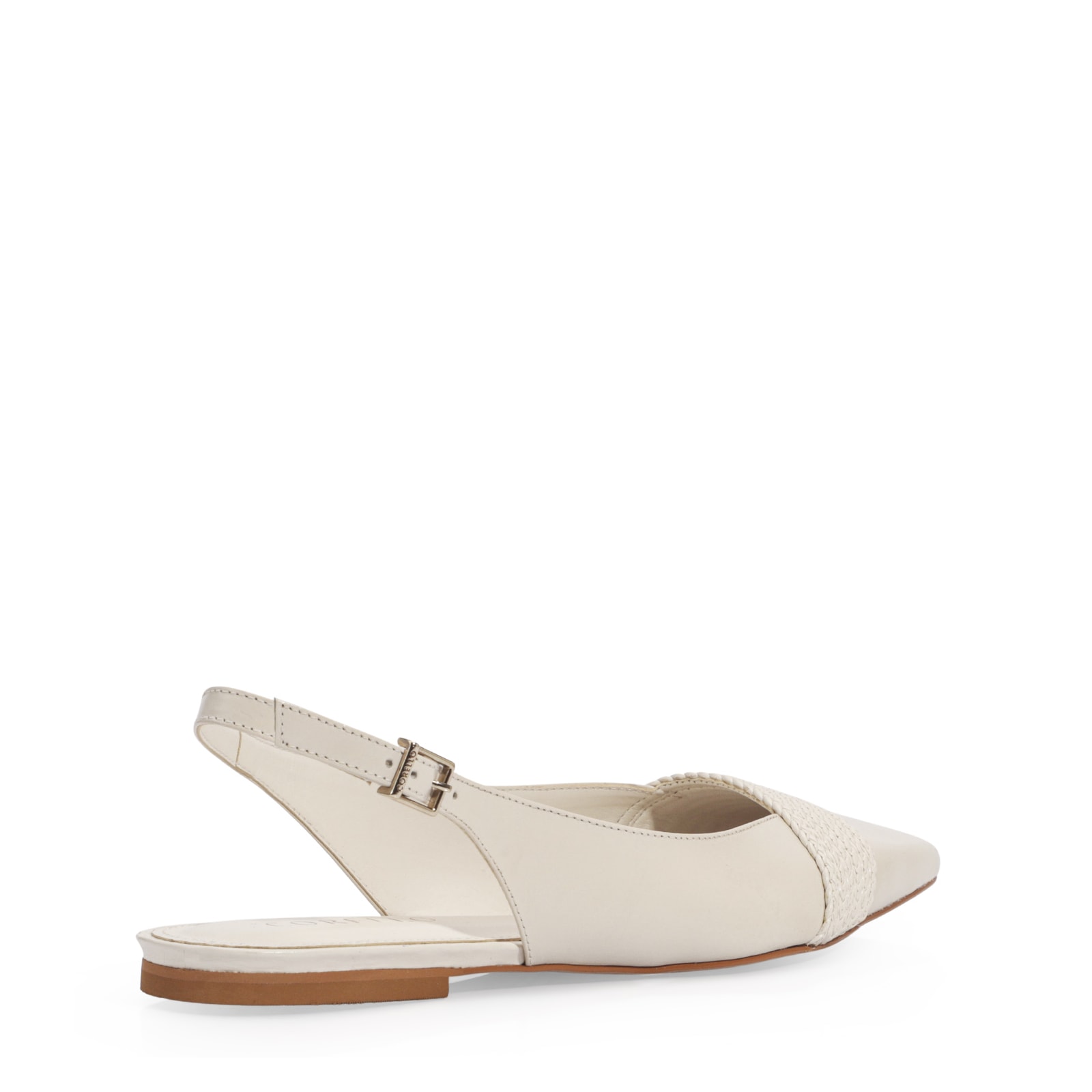 Sapatilha Couro Off White