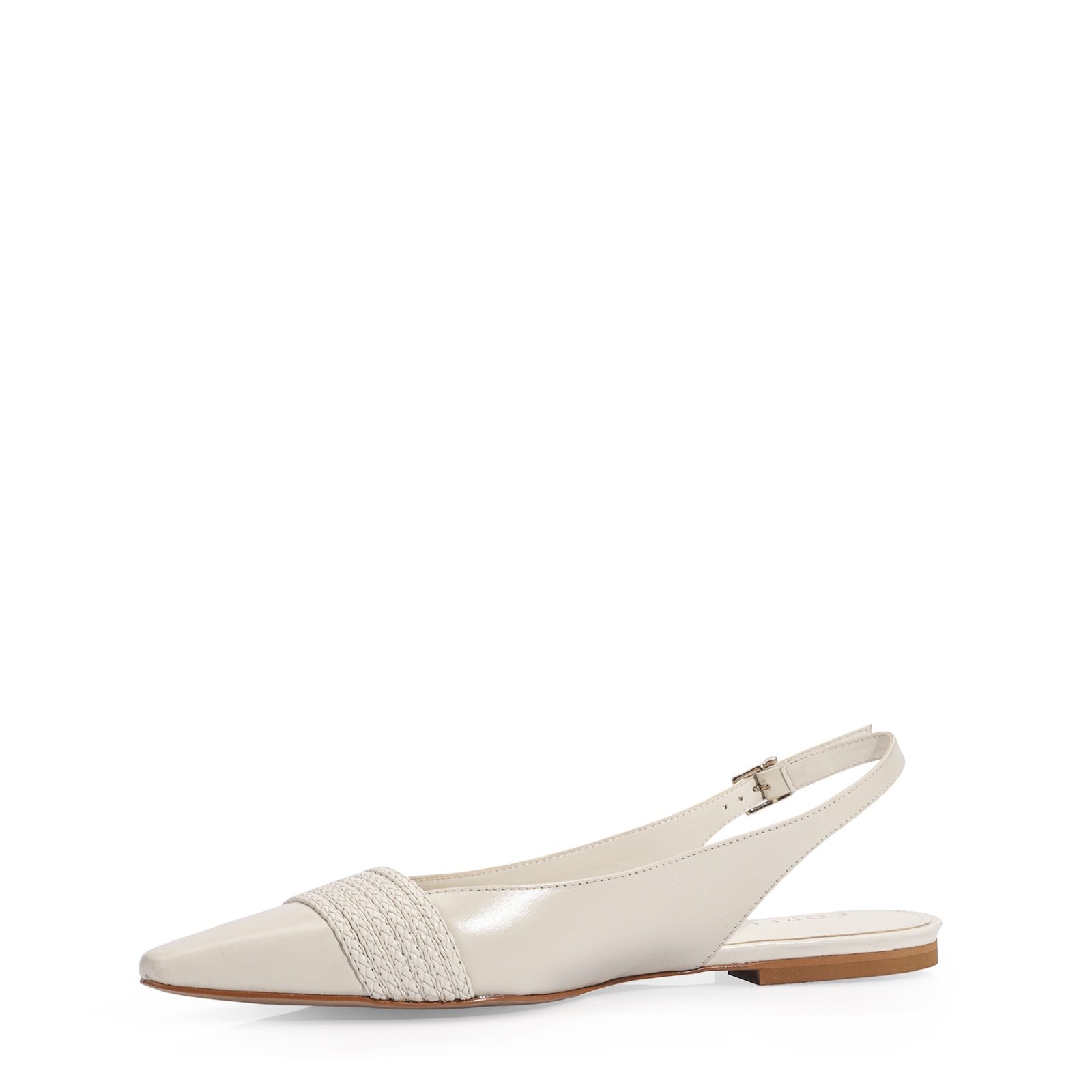 Sapatilha Couro Off White