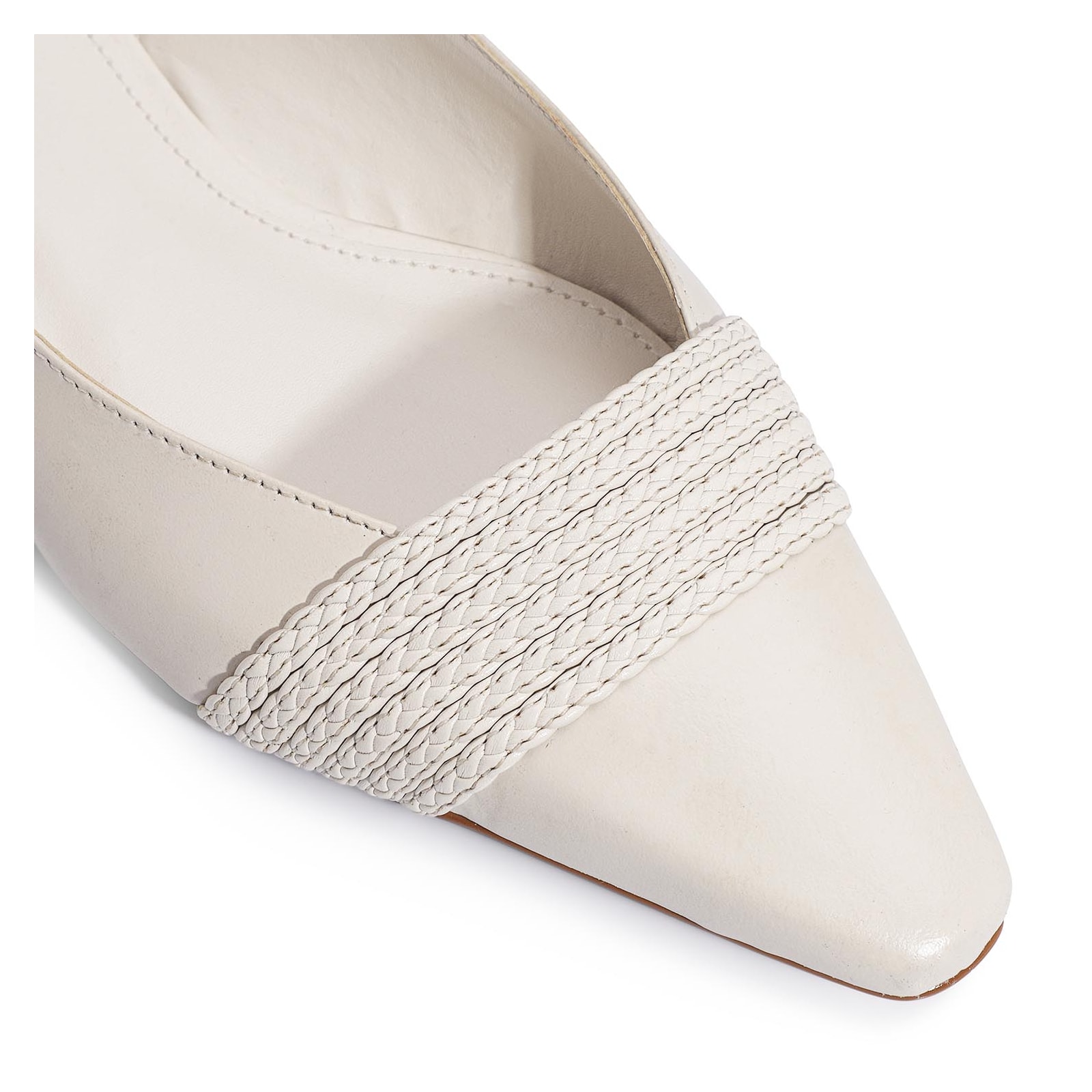 Sapatilha Couro Off White