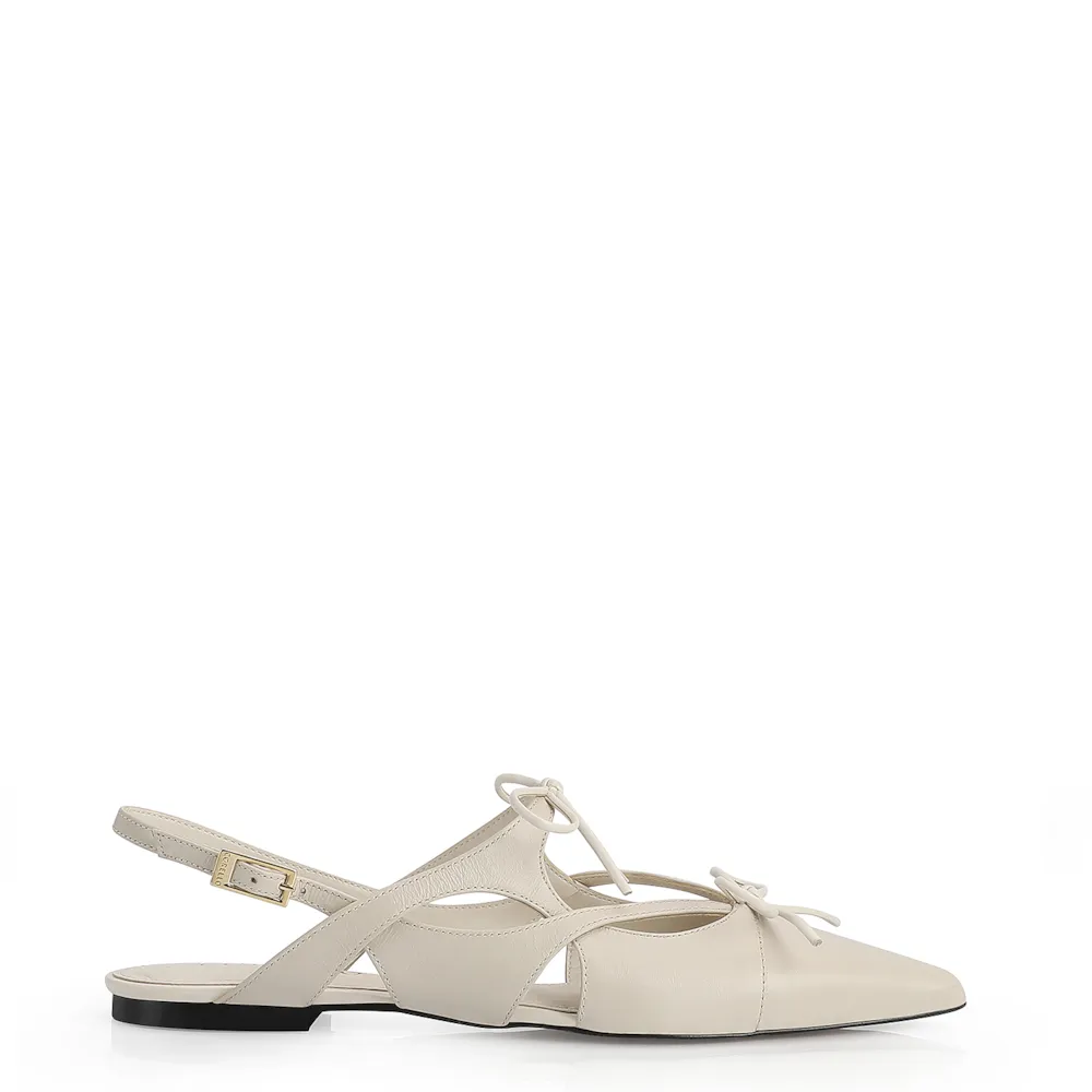 Sapatilha Couro Off White - imagem 3