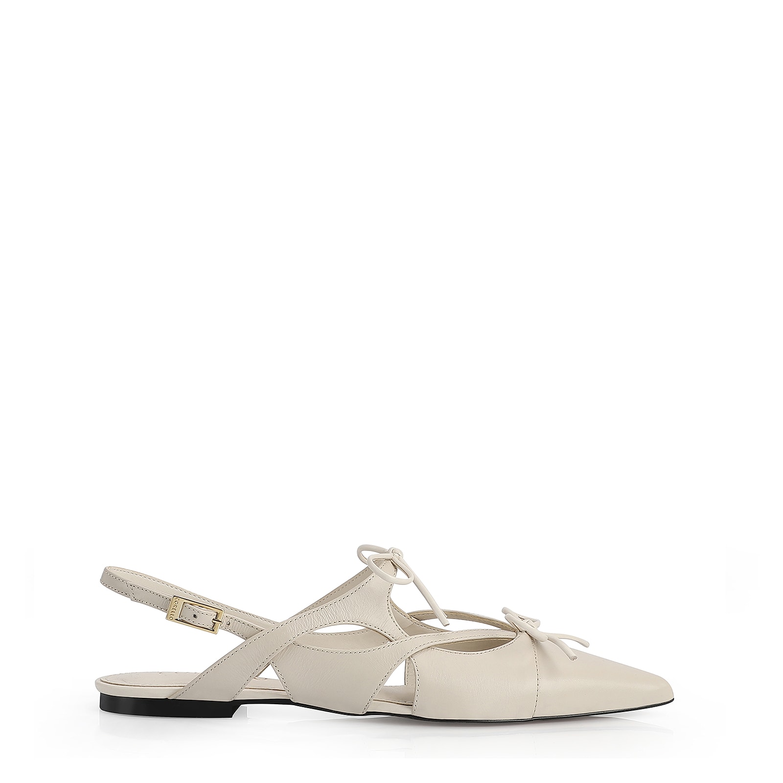 Sapatilha Couro Off White