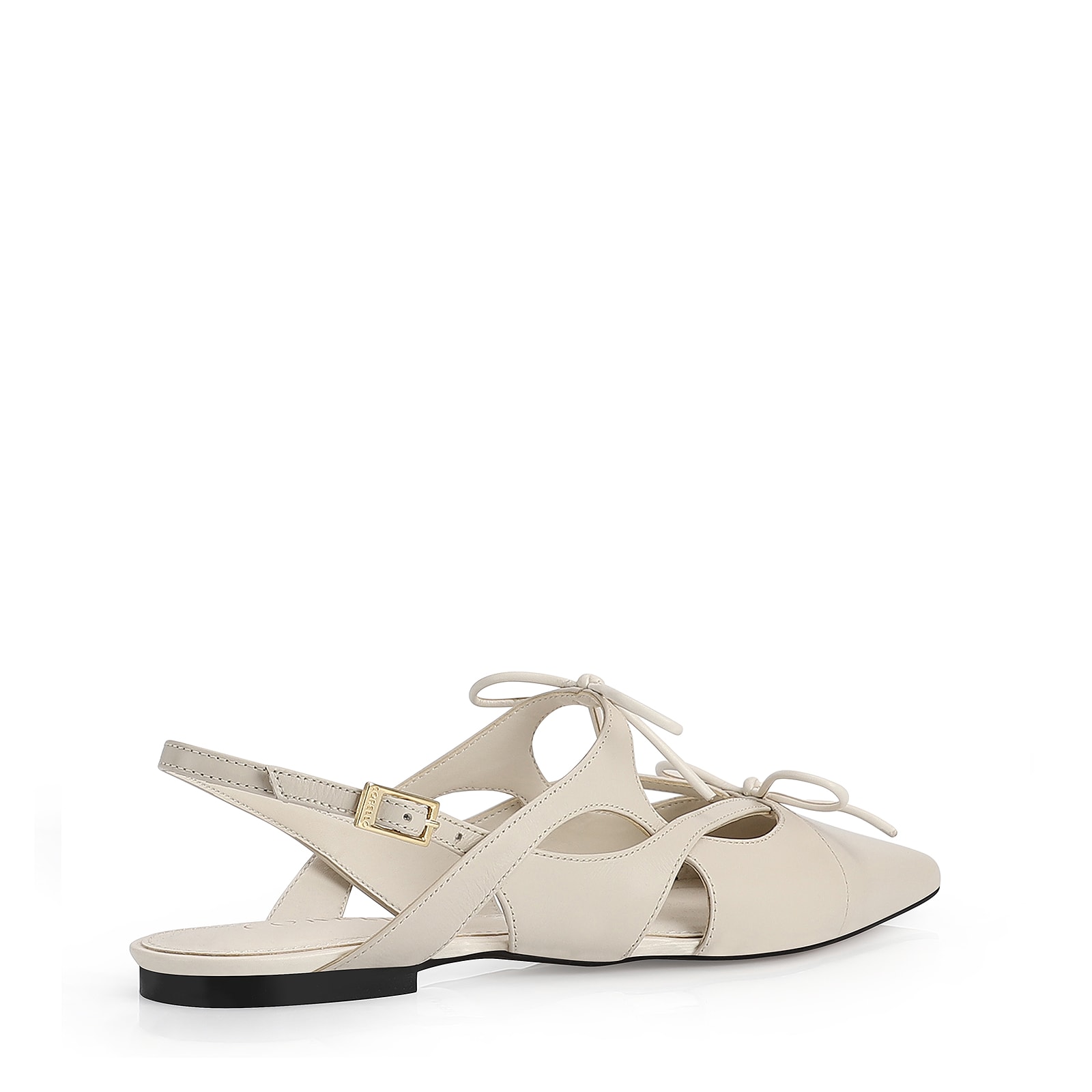 Sapatilha Couro Off White