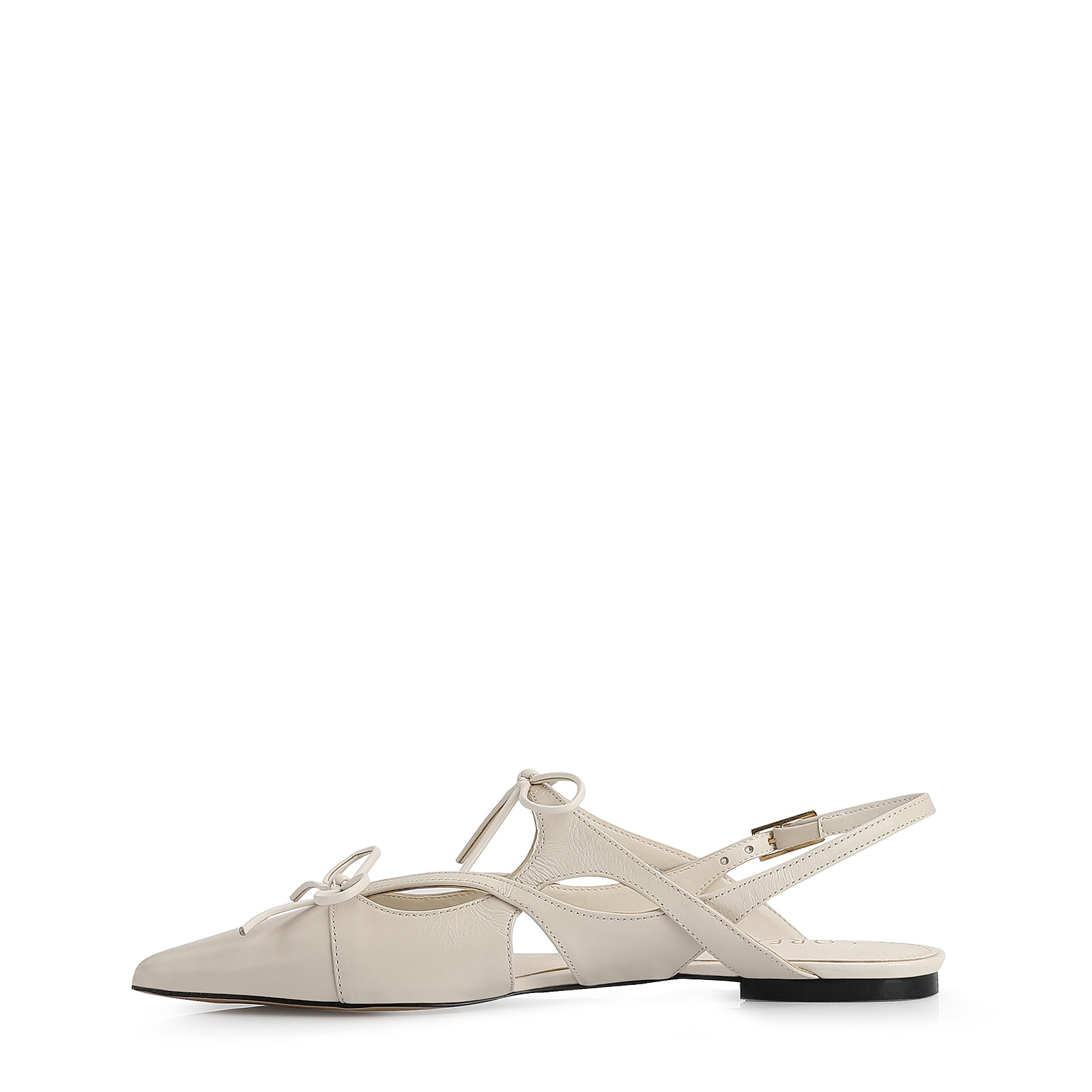 Sapatilha Couro Off White