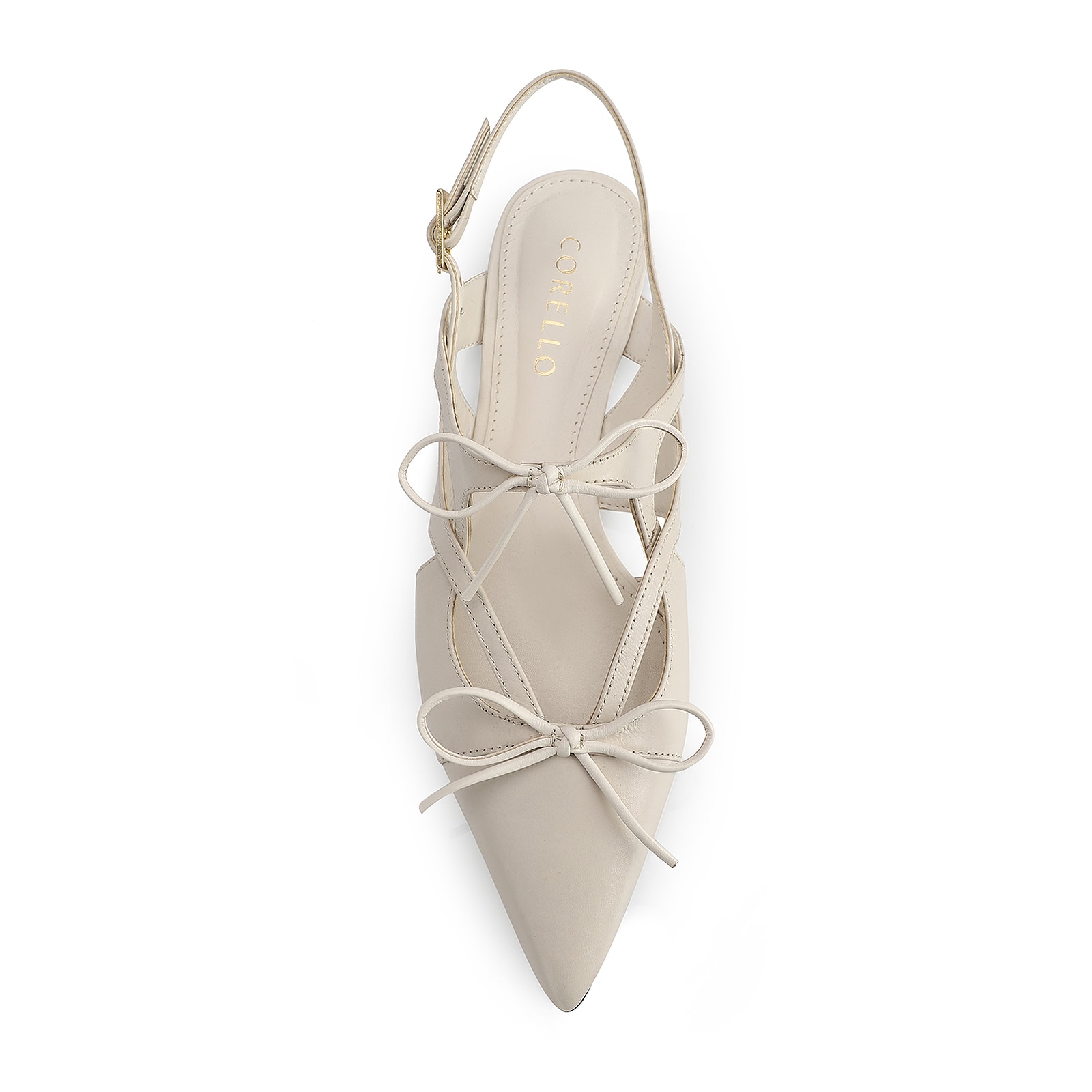 Sapatilha Couro Off White