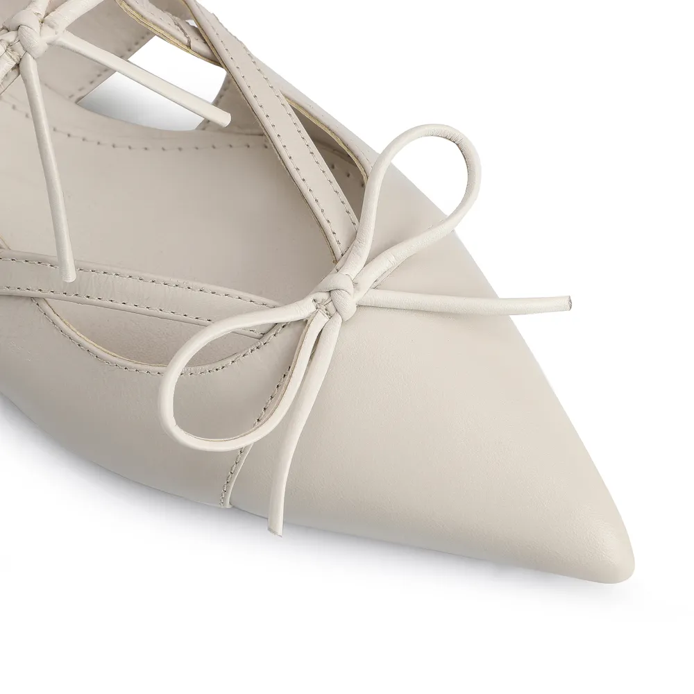 Sapatilha Couro Off White - imagem 7