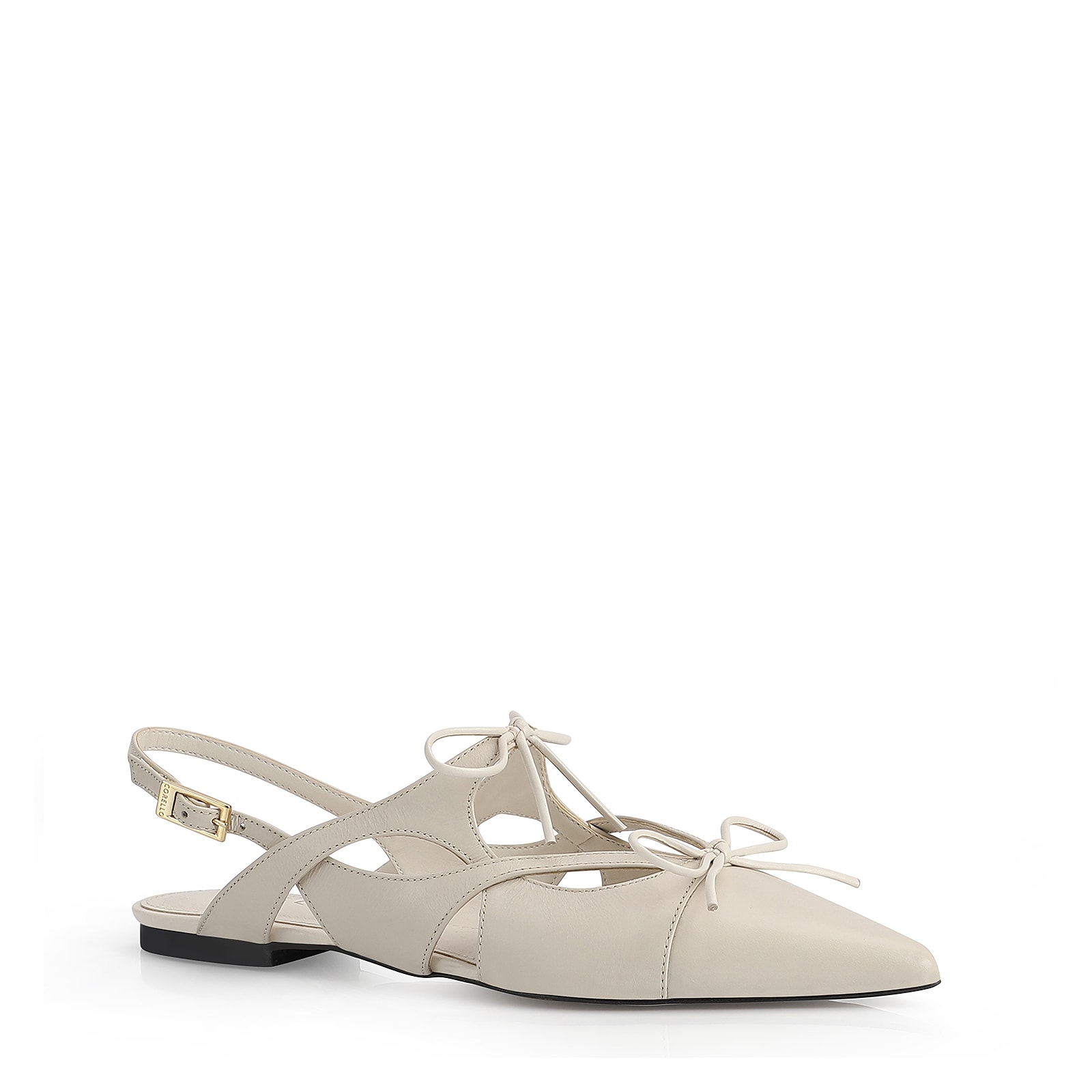 Sapatilha Couro Off White