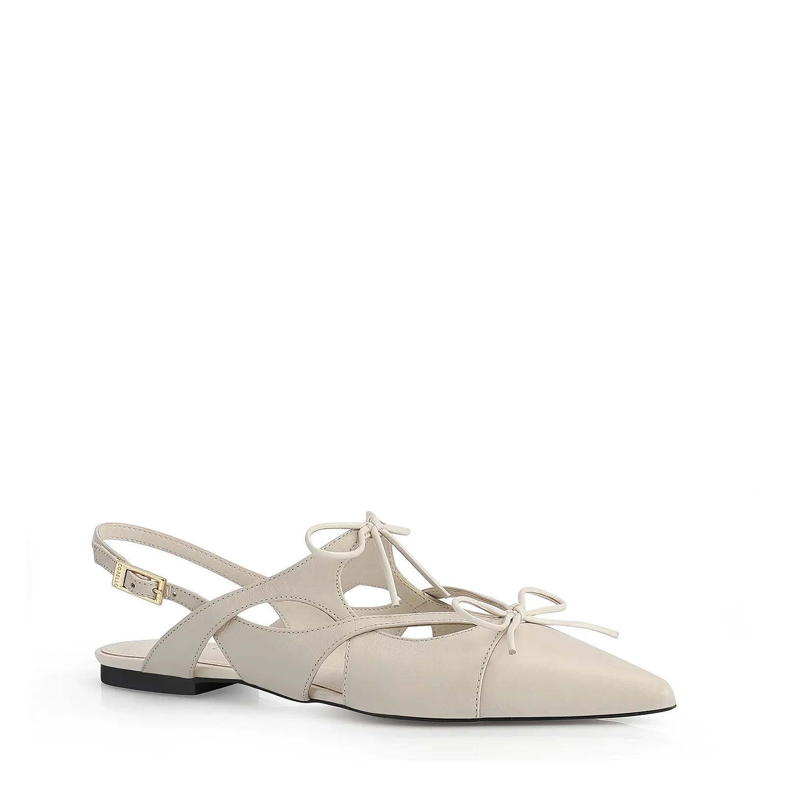 Sapatilha Couro Off White