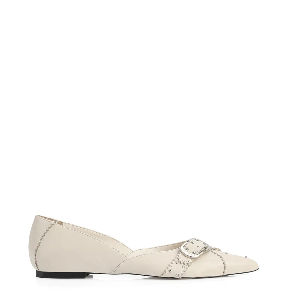 Sapatilha Couro Off White - imagem 3