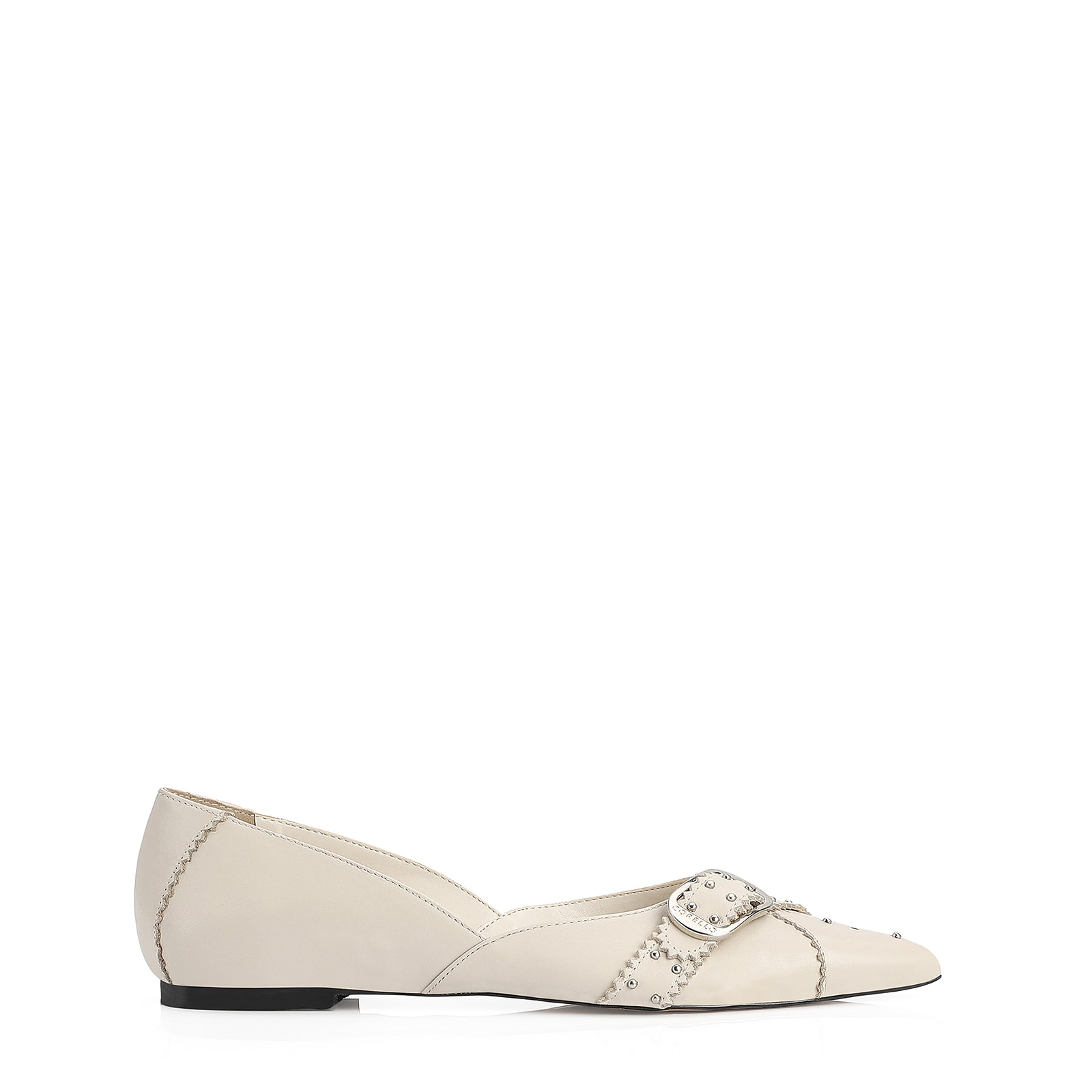 Sapatilha Couro Off White