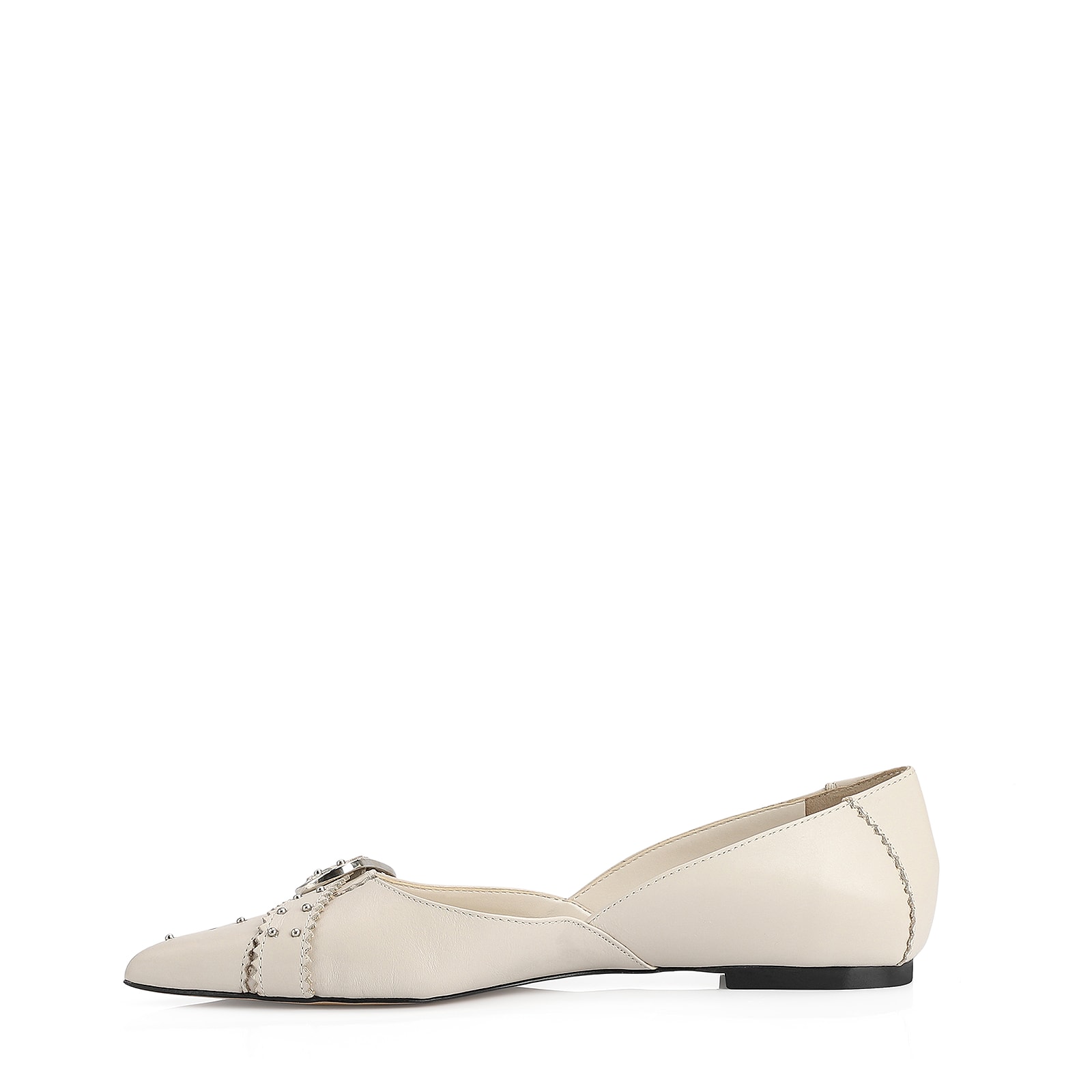 Sapatilha Couro Off White
