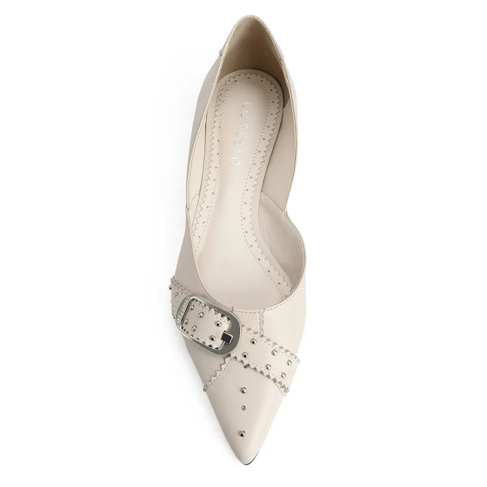 Sapatilha Couro Off White - imagem 6