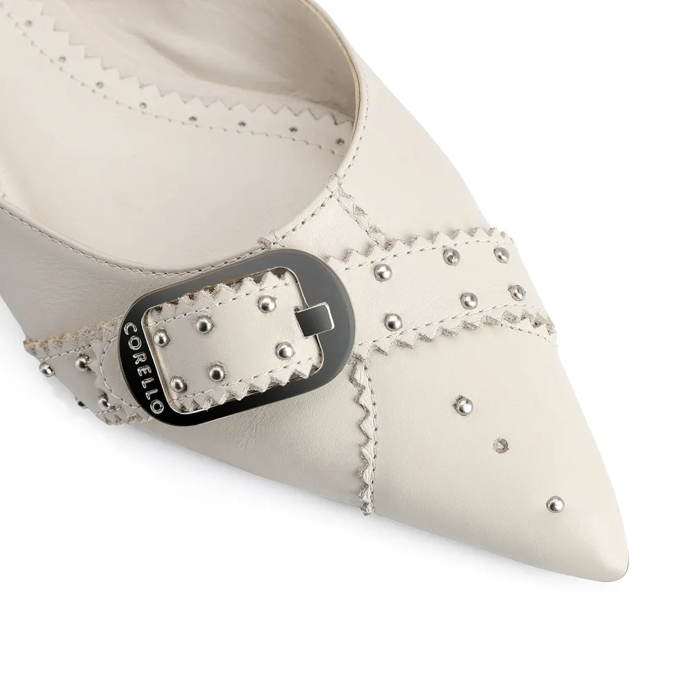 Sapatilha Couro Off White - imagem 7