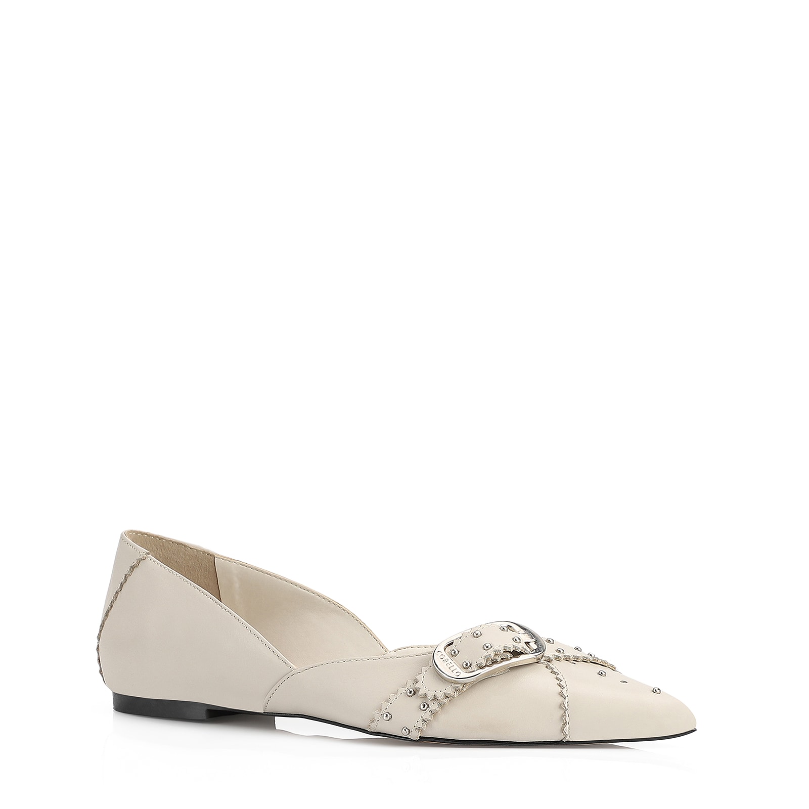 Sapatilha Couro Off White