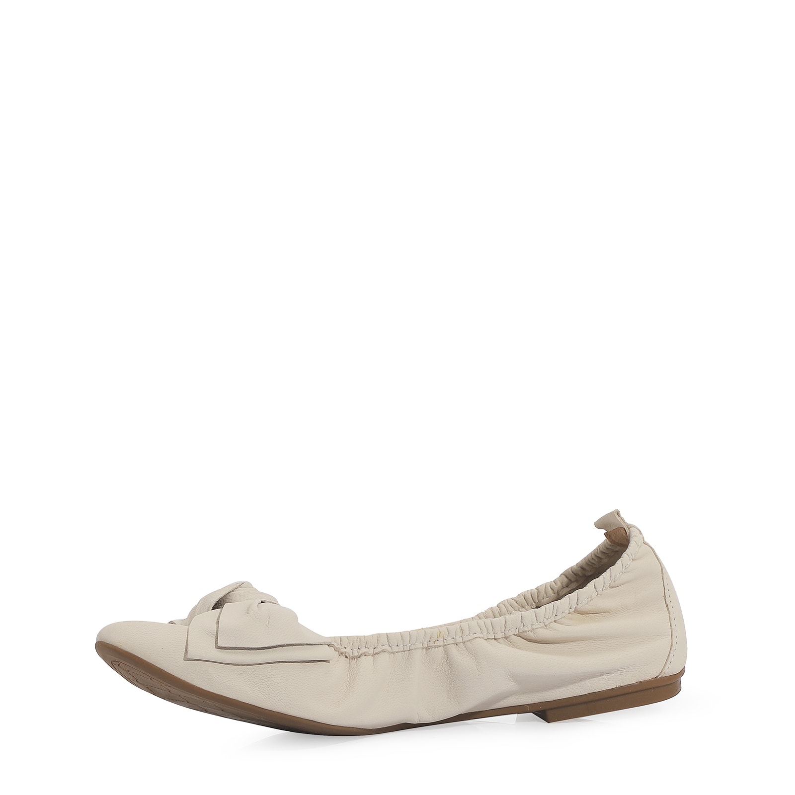 Sapatilha Couro Off White