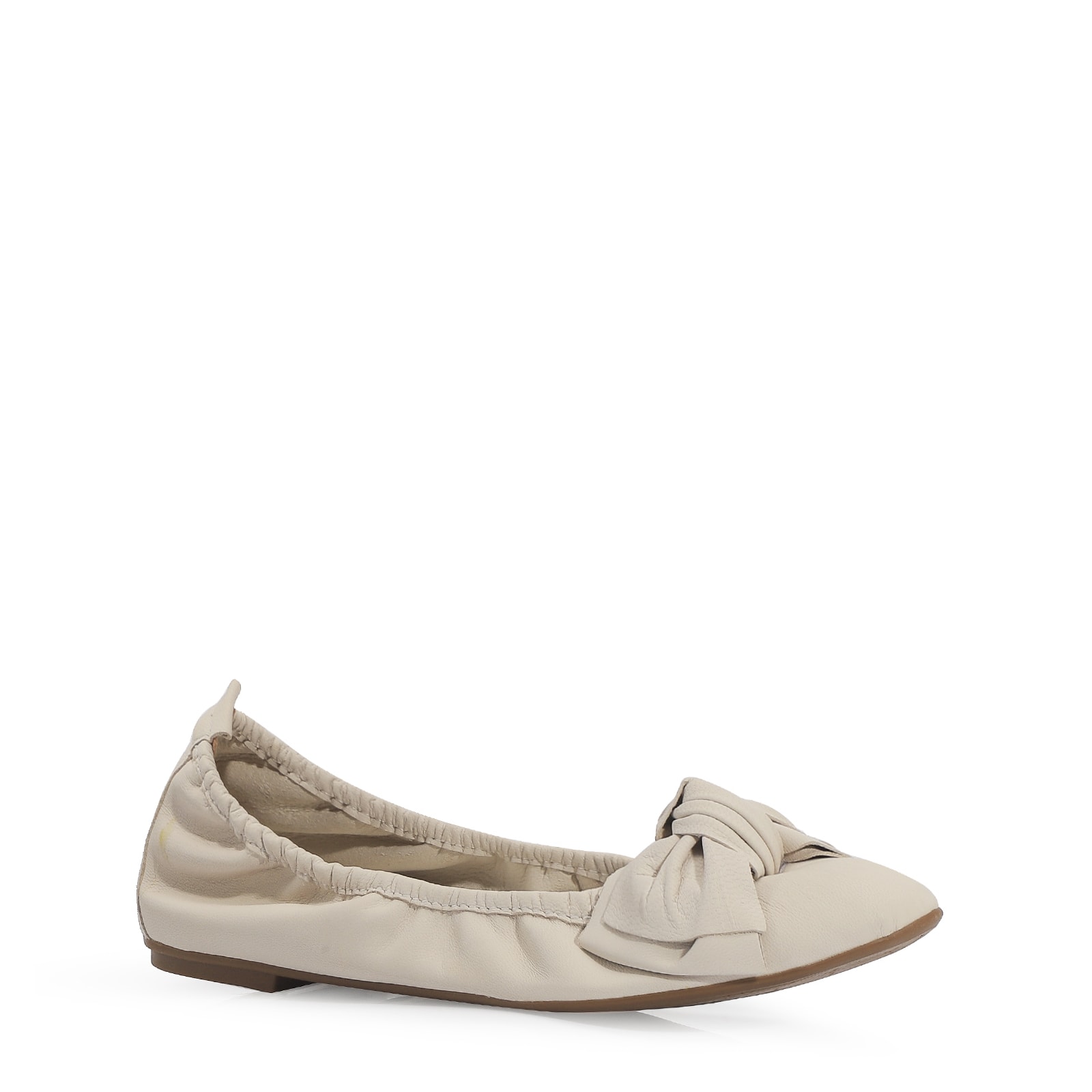 Sapatilha Couro Off White