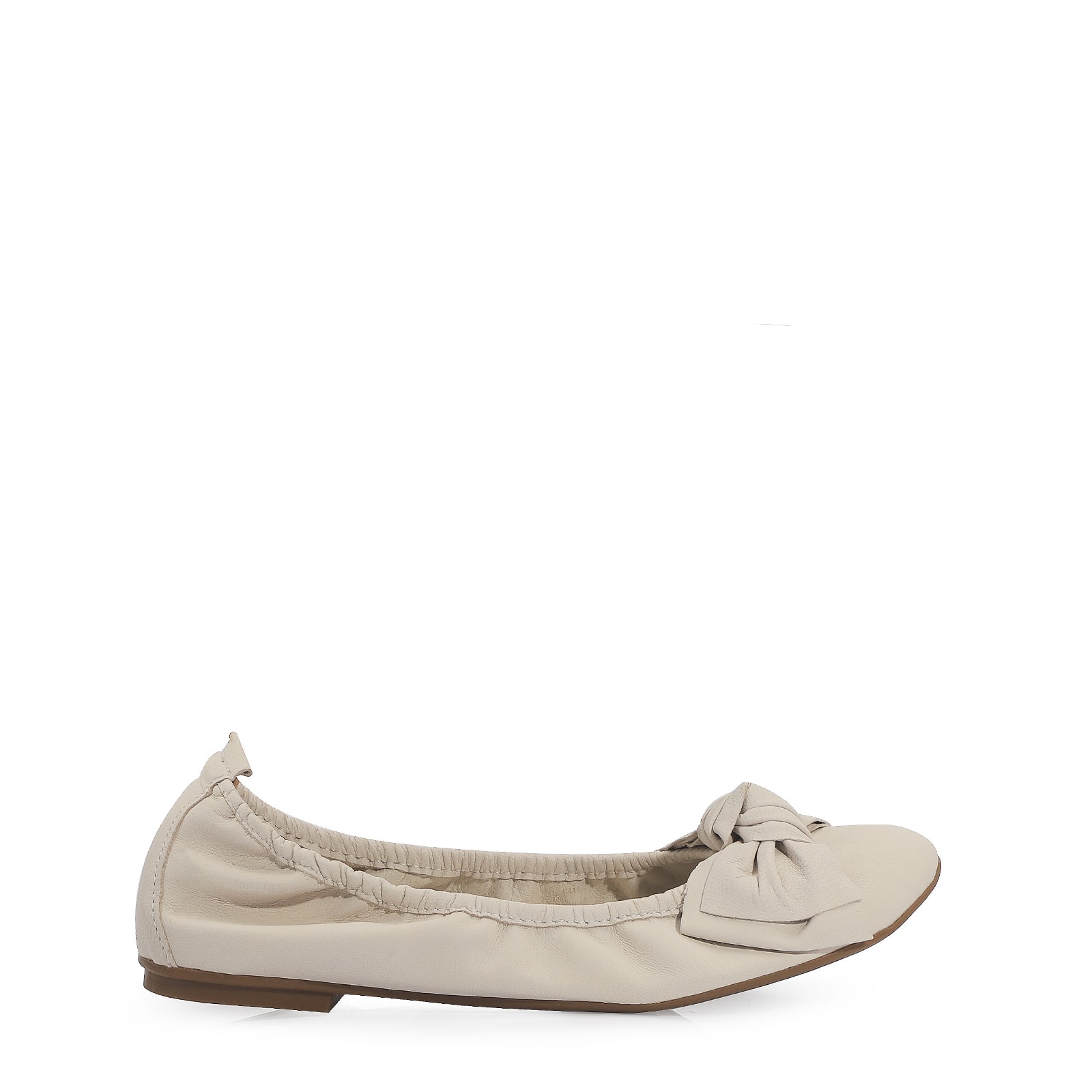 Sapatilha Couro Off White
