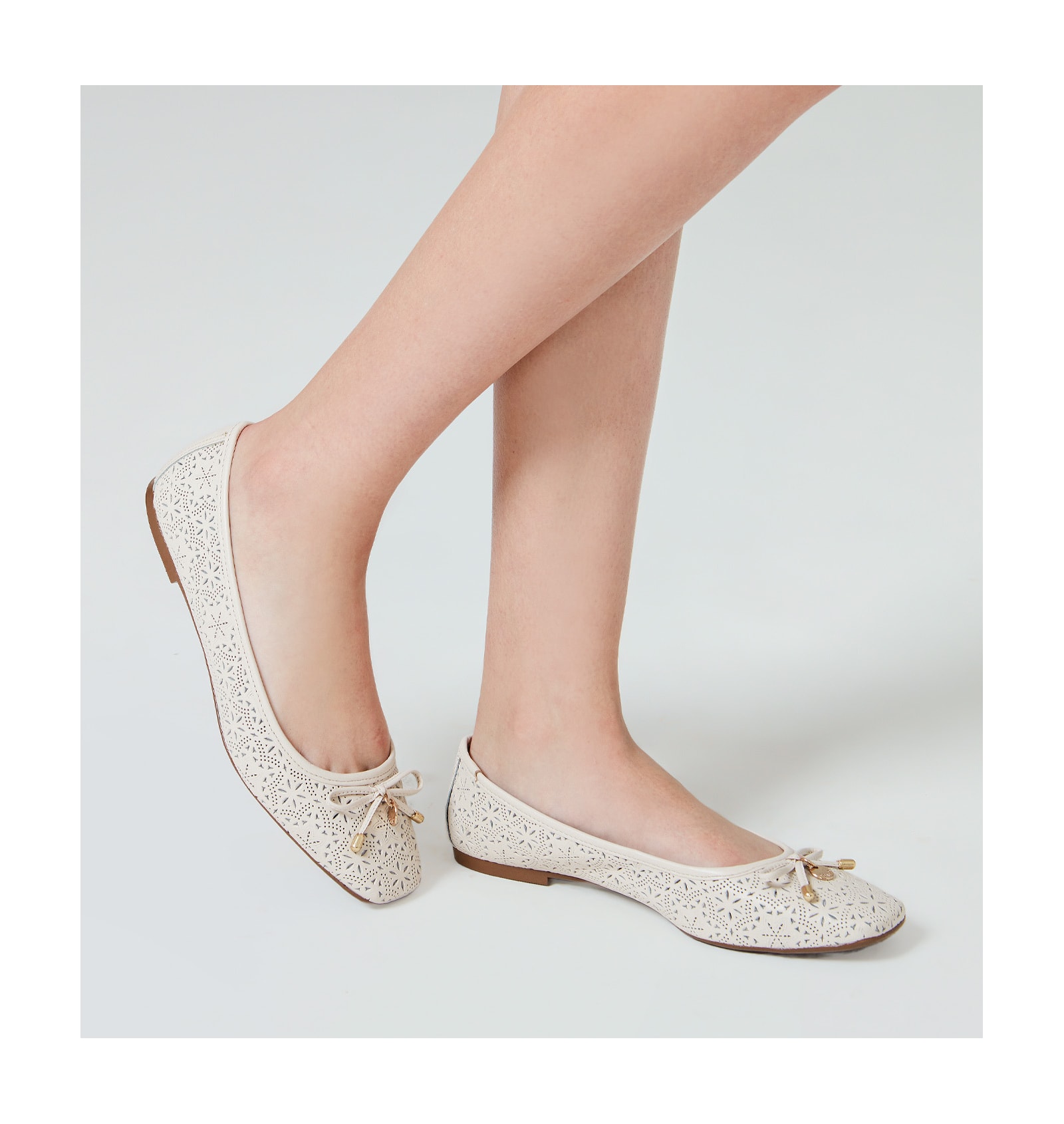 Sapatilha Couro Off White