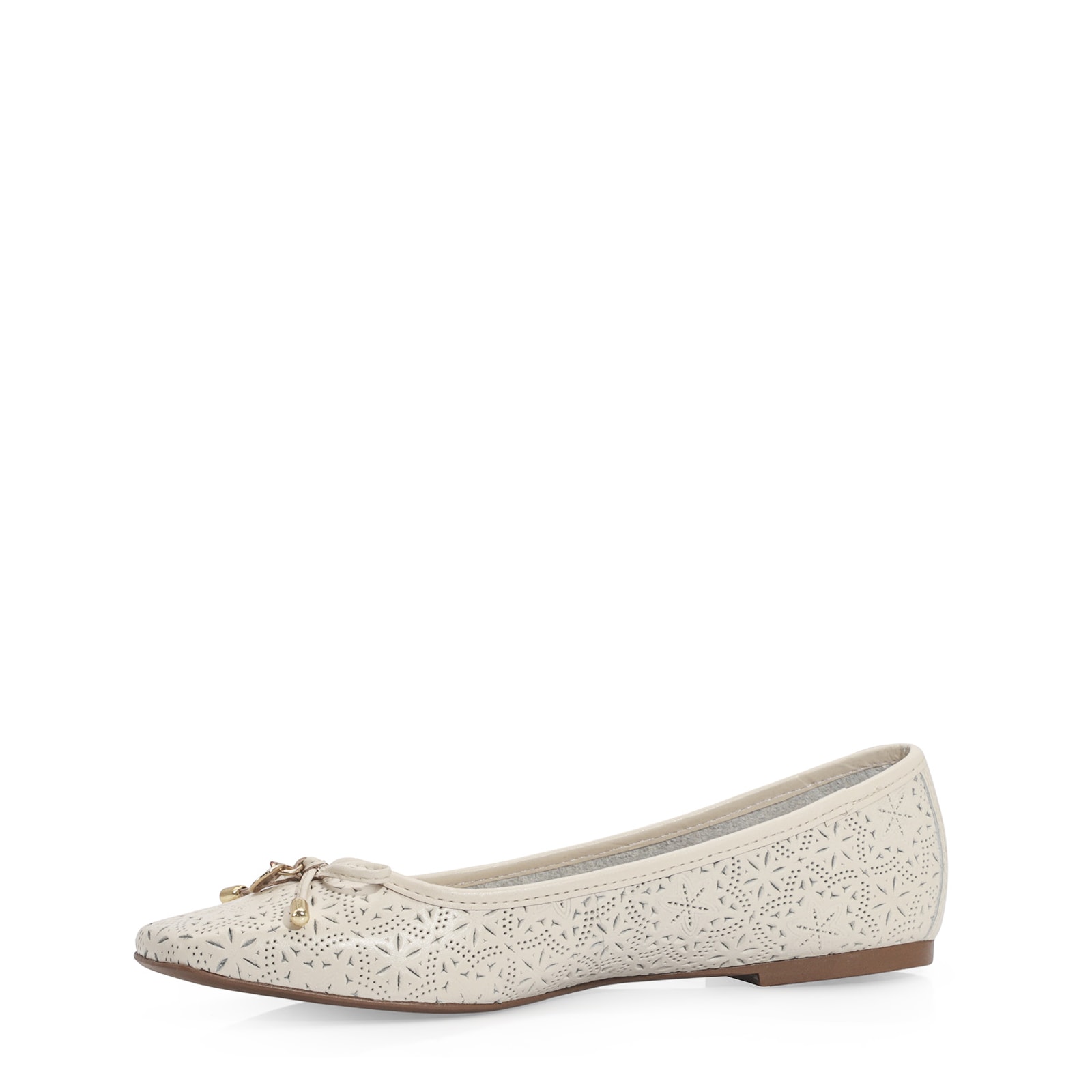 Sapatilha Couro Off White