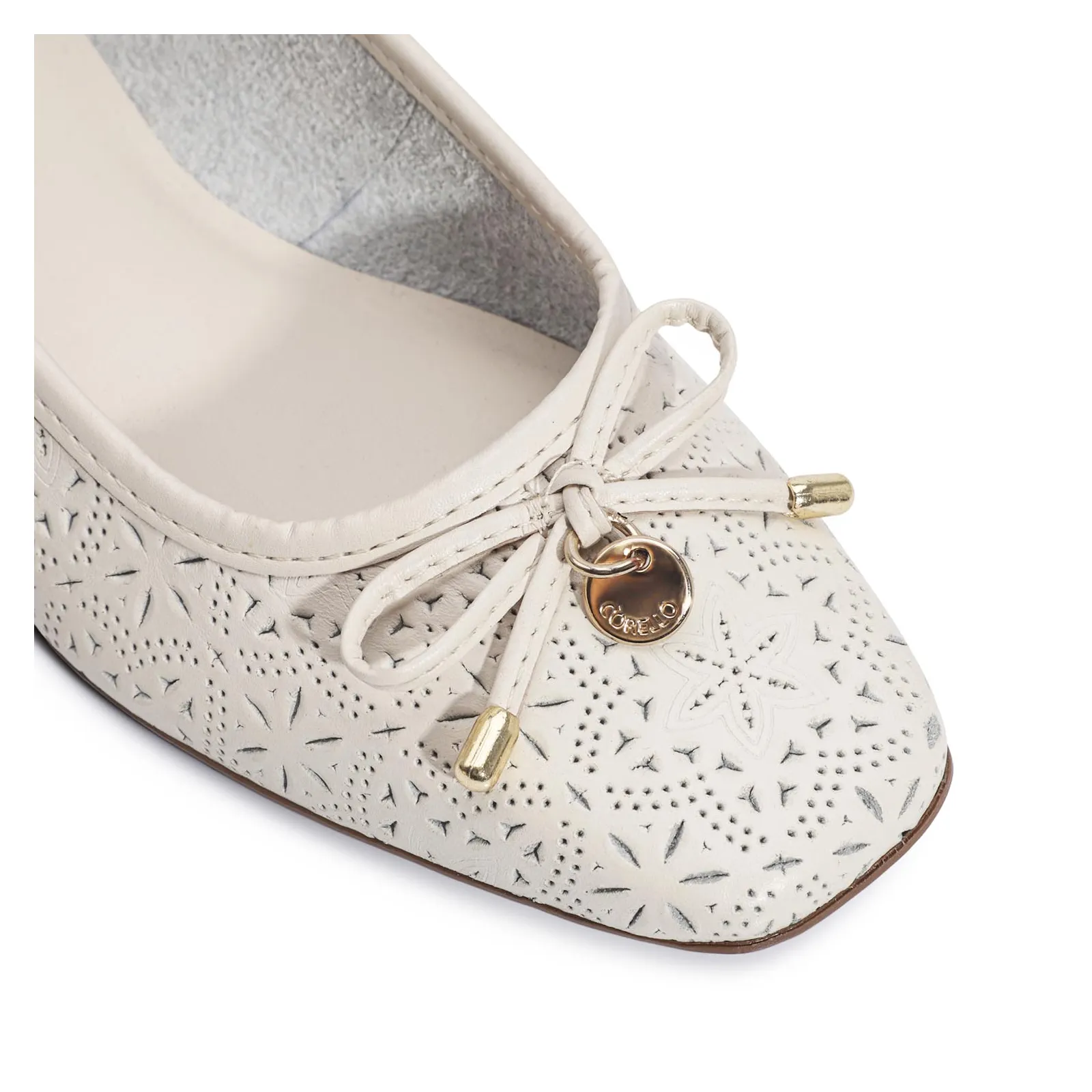 Sapatilha Couro Off White