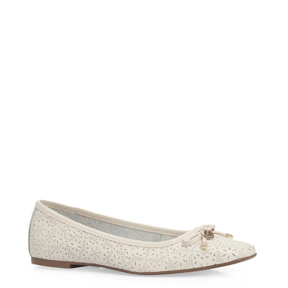Sapatilha Couro Off White