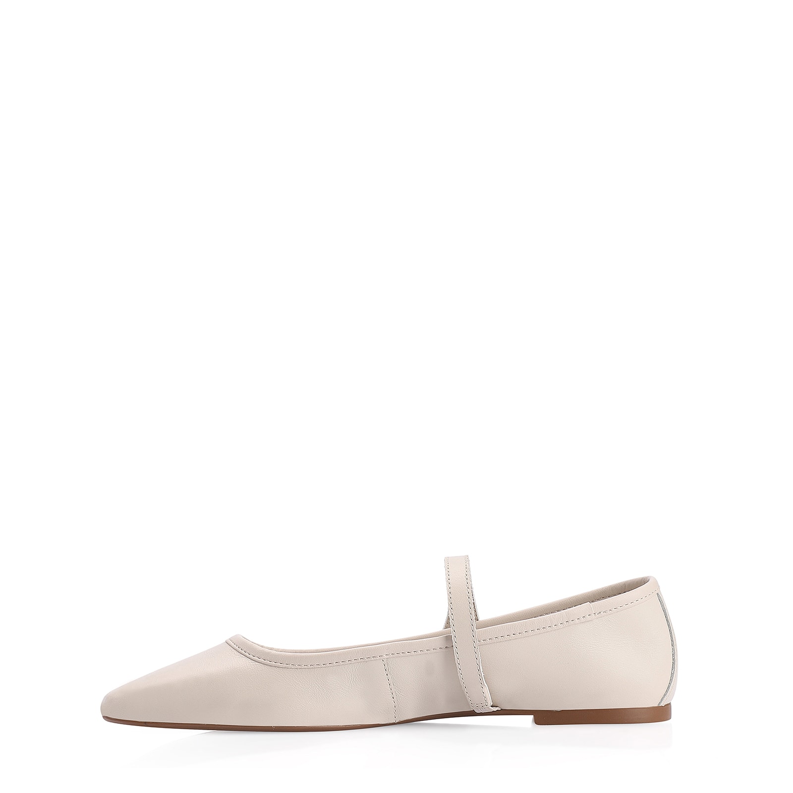 Sapatilha Couro Off White