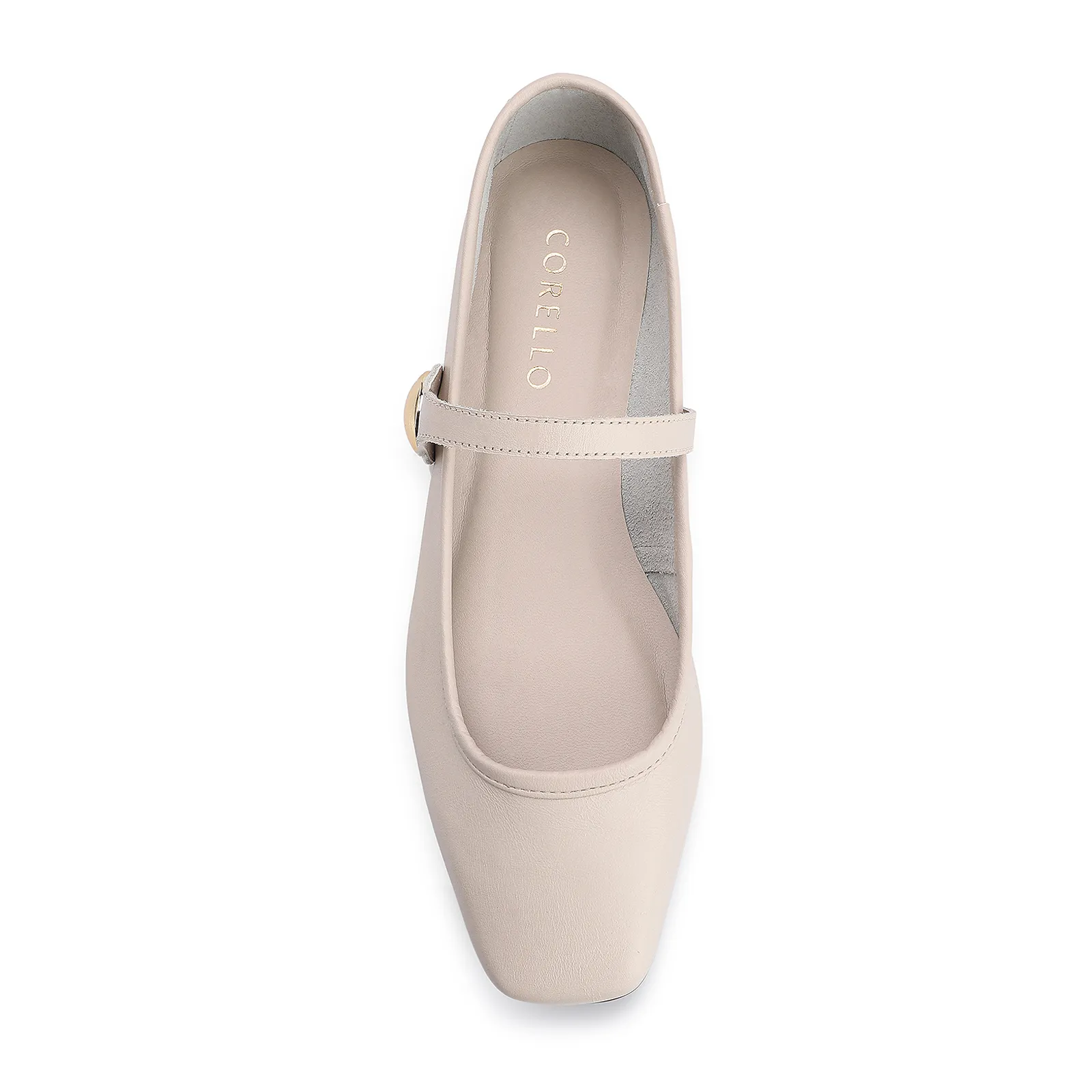 Sapatilha Couro Off White