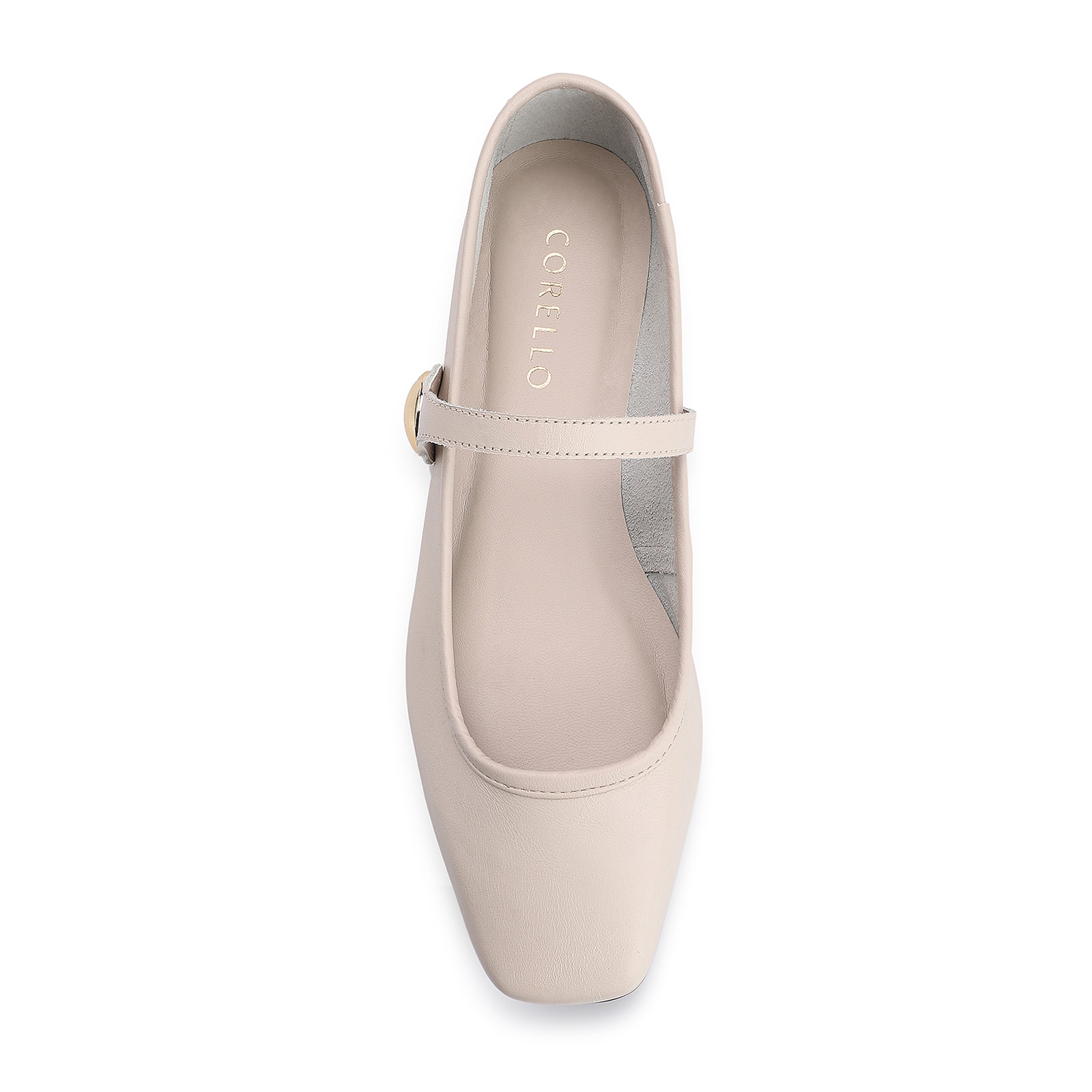 Sapatilha Couro Off White