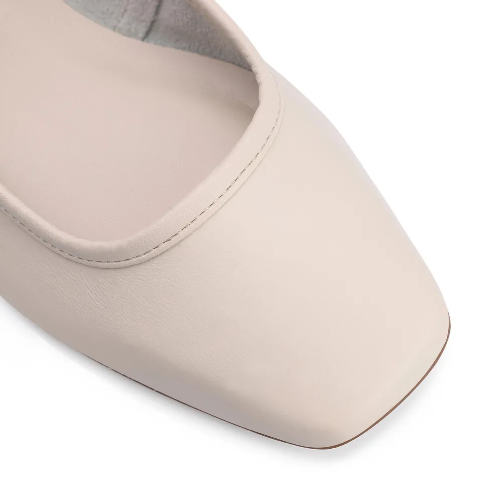 Sapatilha Couro Off White - imagem 6