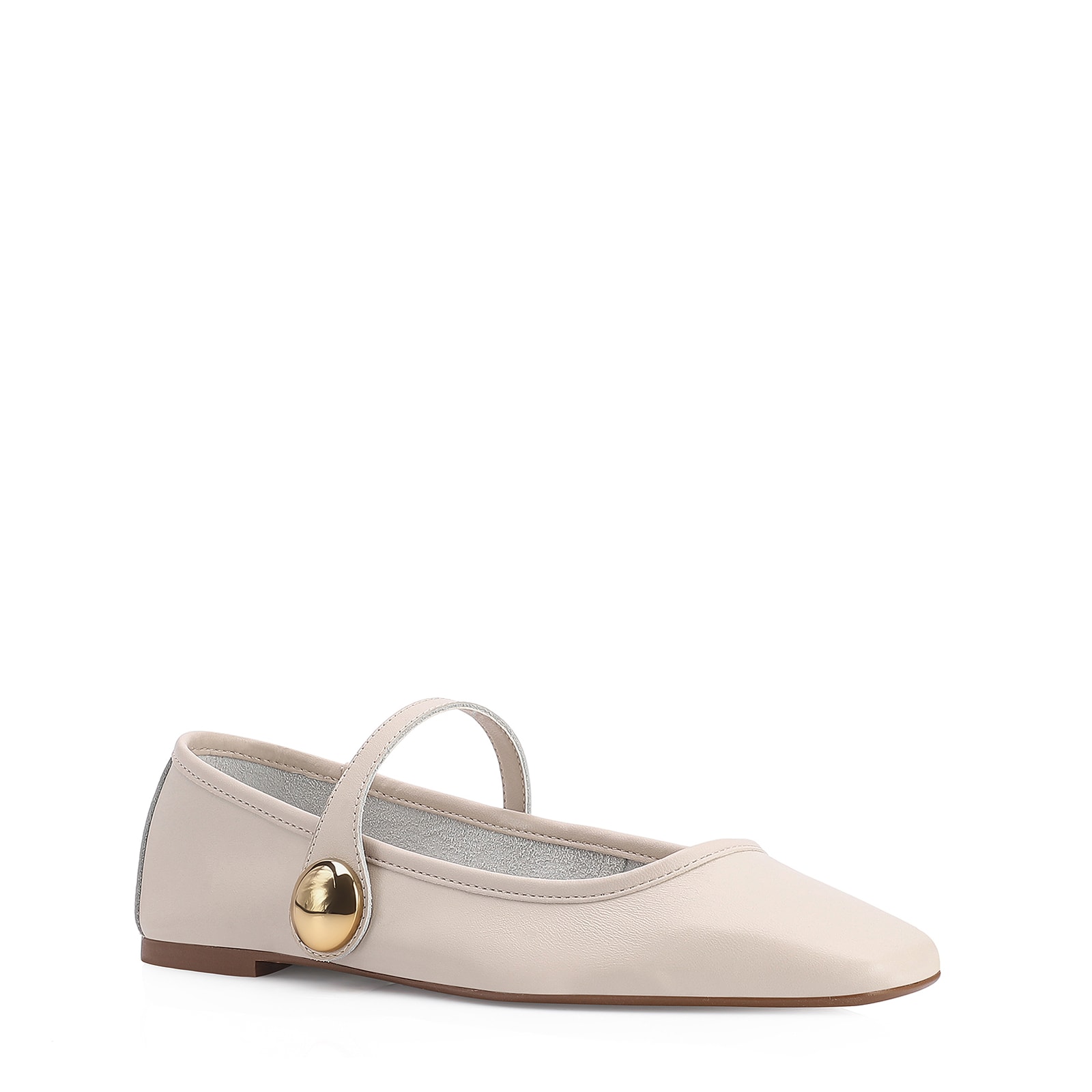 Sapatilha Couro Off White