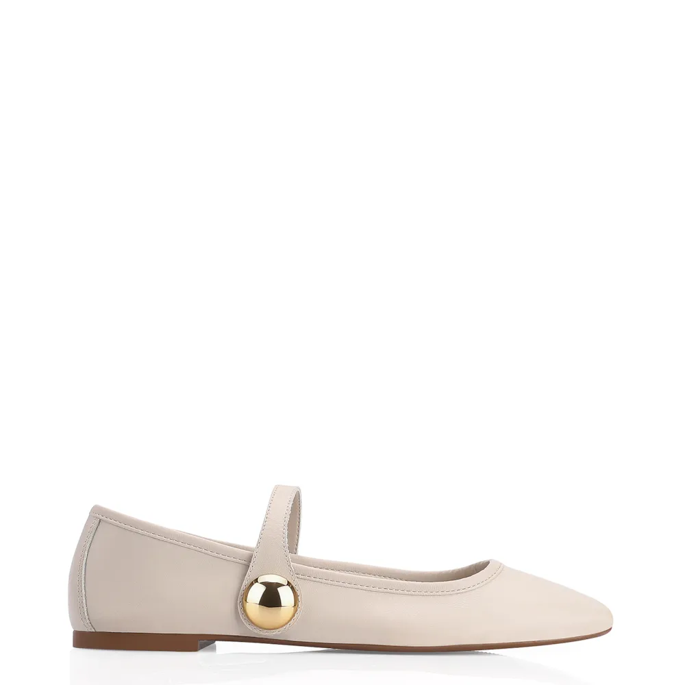 Sapatilha Couro Off White - imagem 2