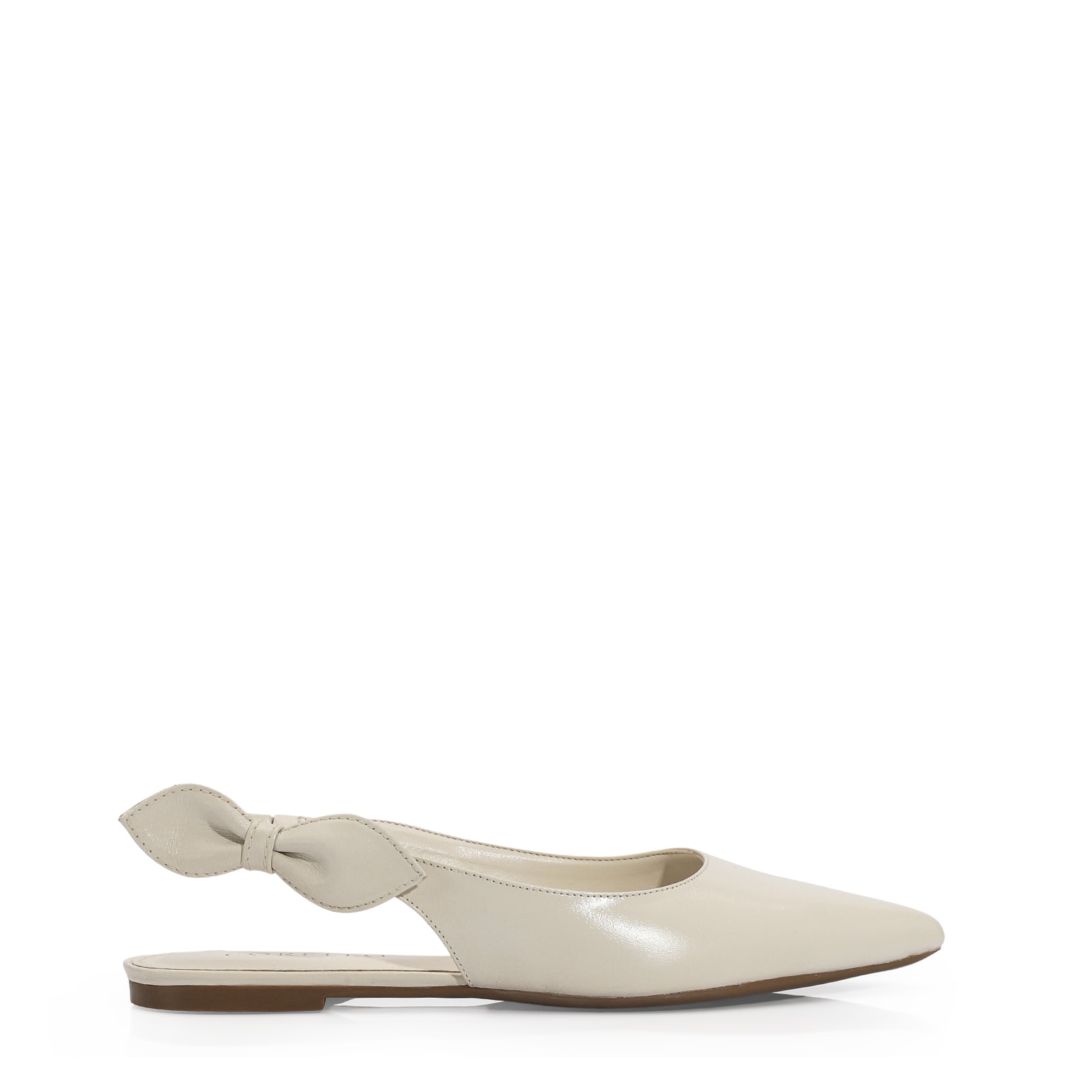Sapatilha Couro Off White
