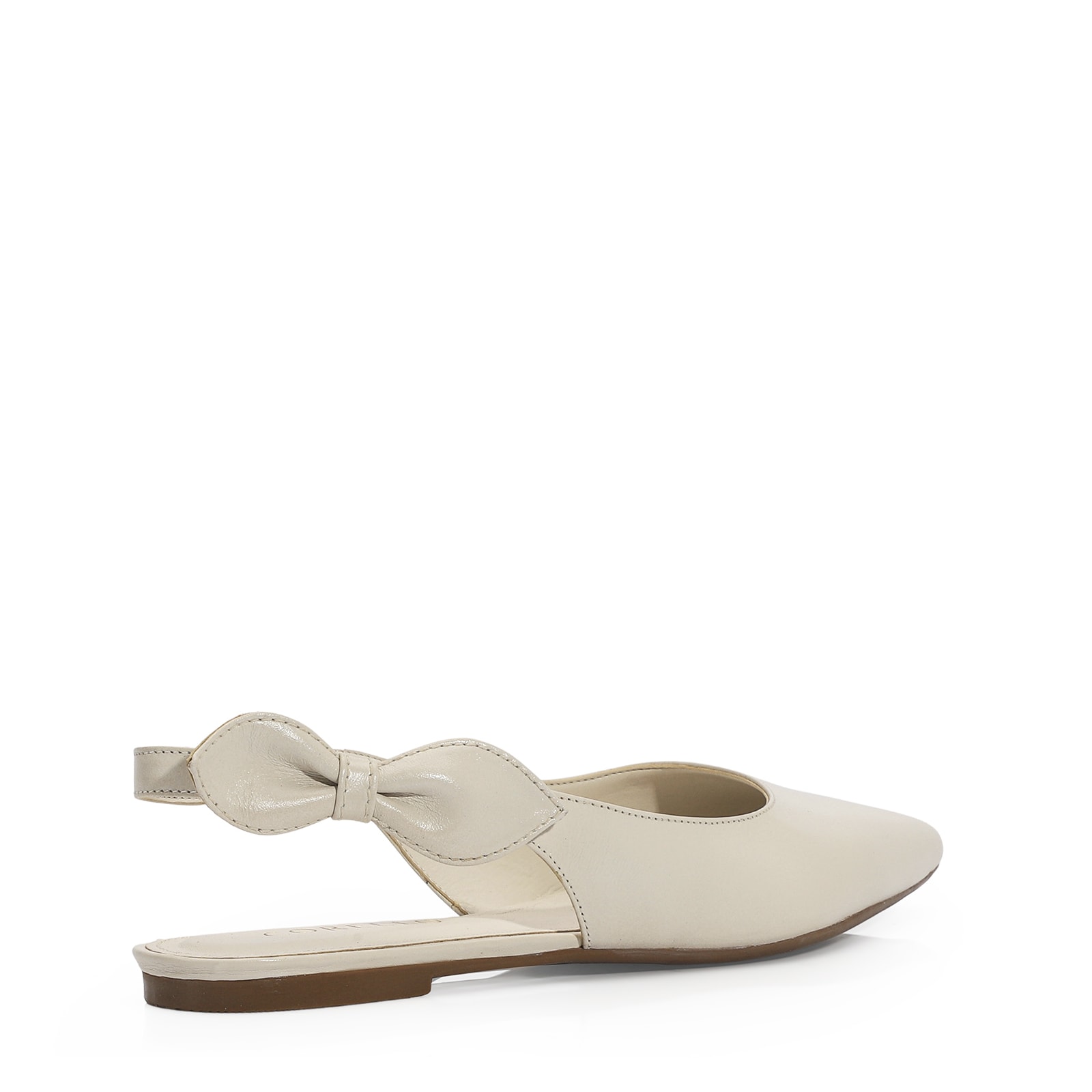 Sapatilha Couro Off White