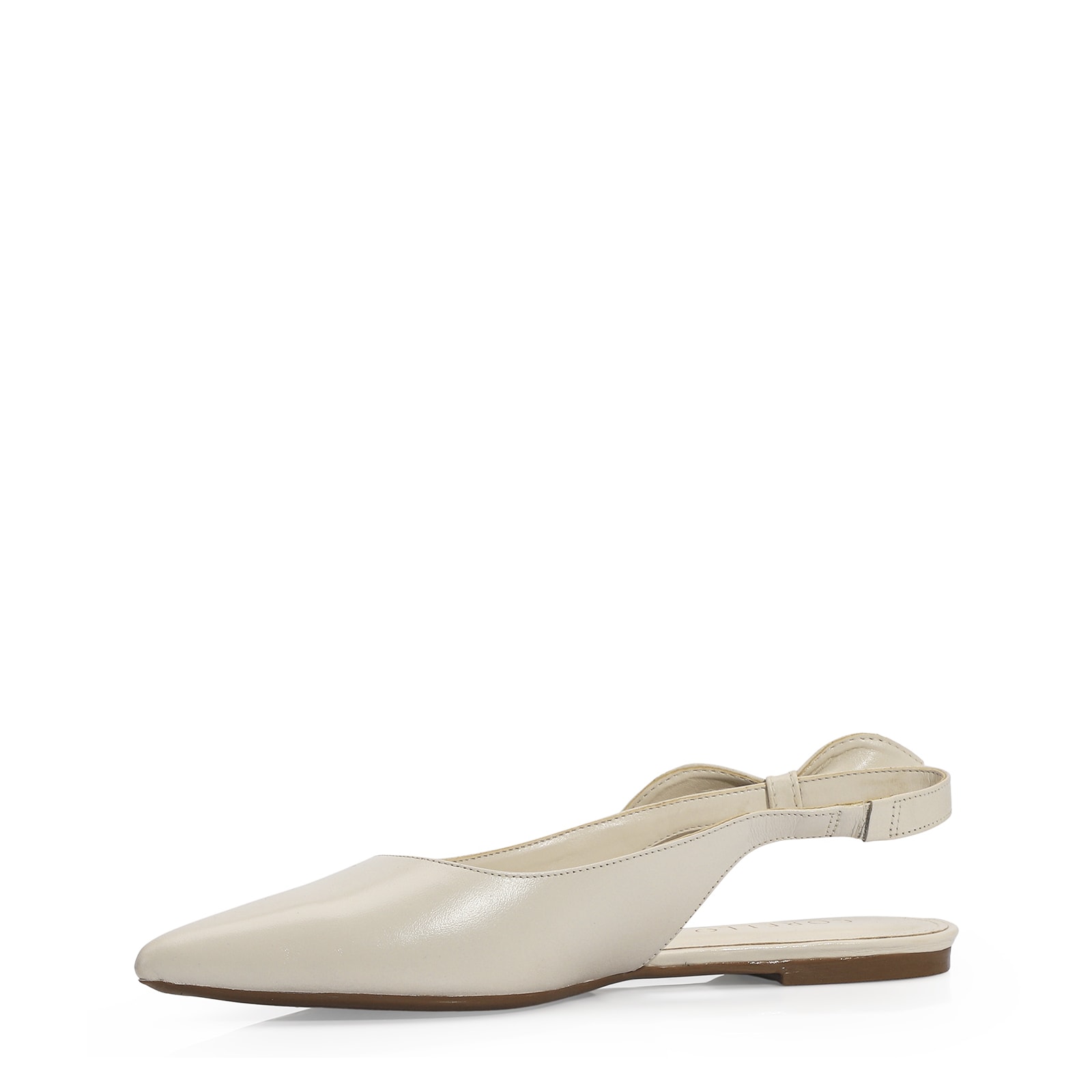 Sapatilha Couro Off White