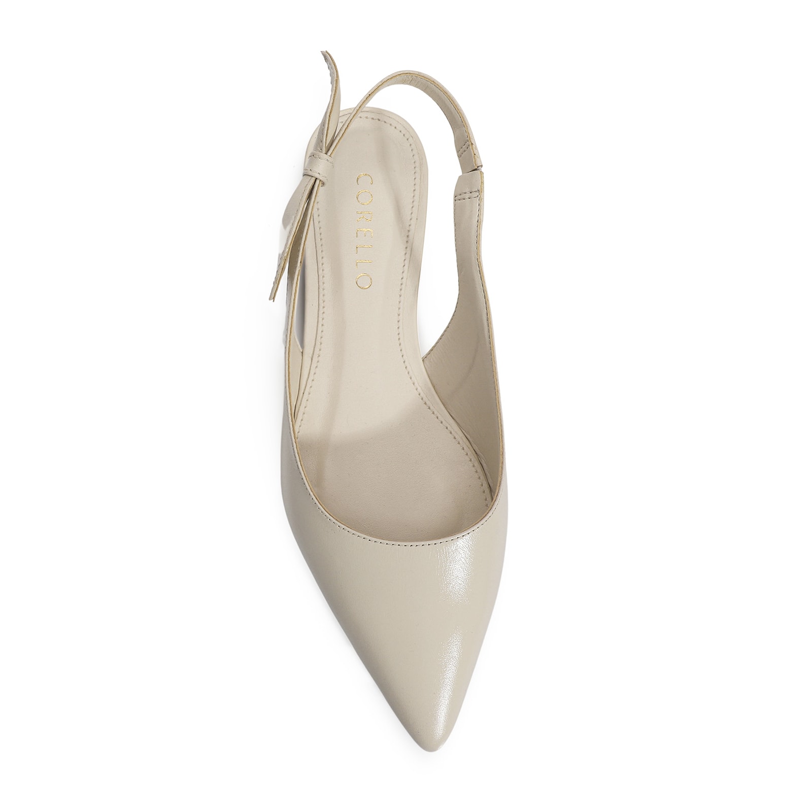 Sapatilha Couro Off White