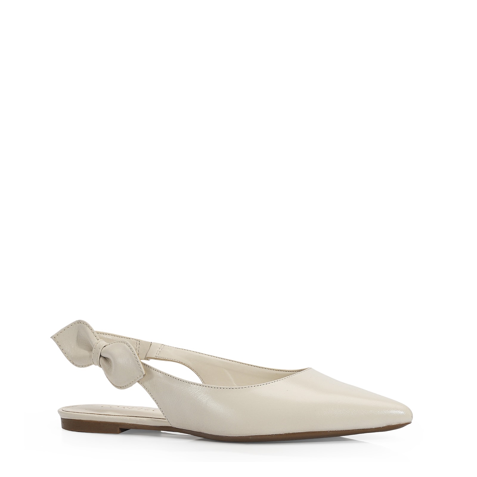 Sapatilha Couro Off White