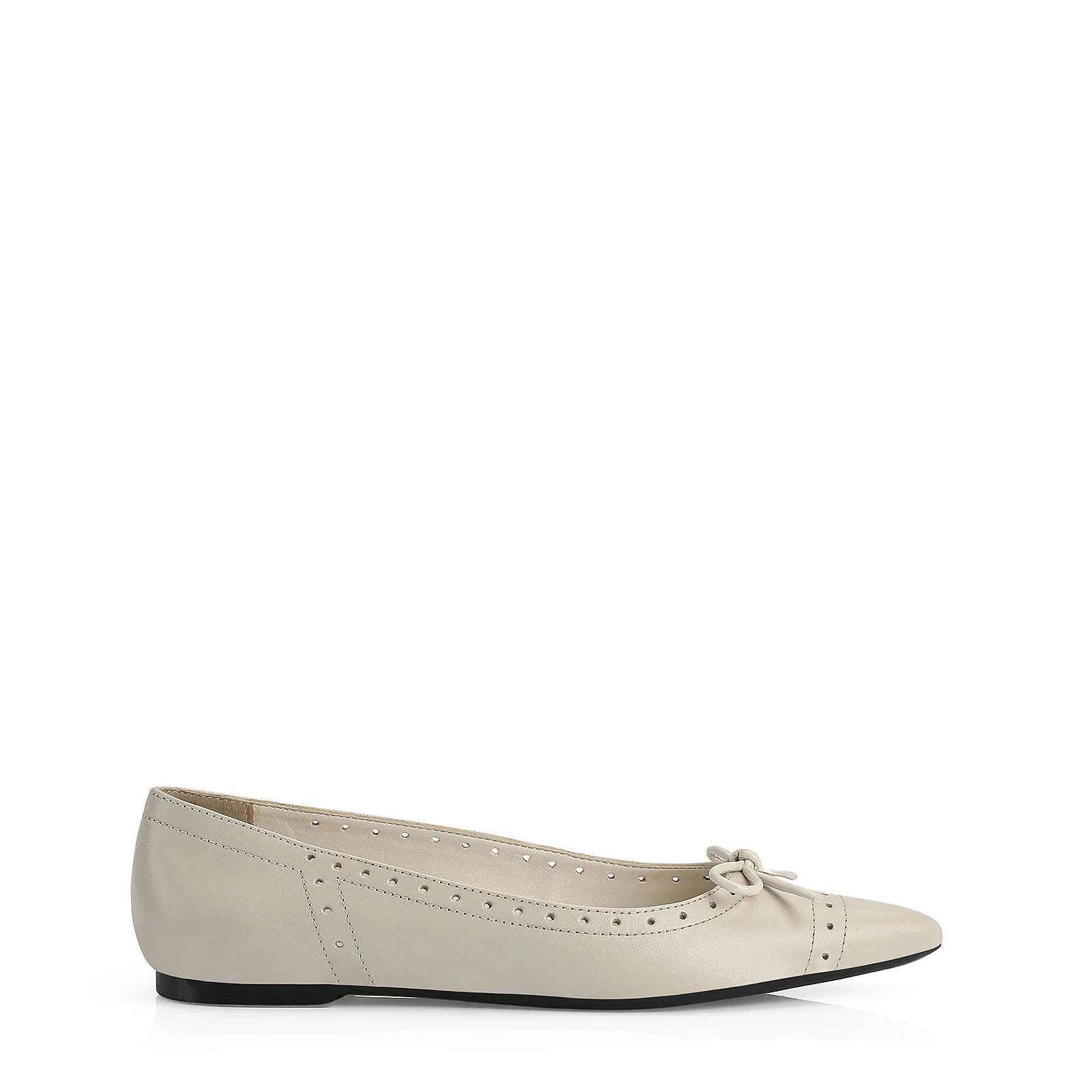 Sapatilha Couro Off White
