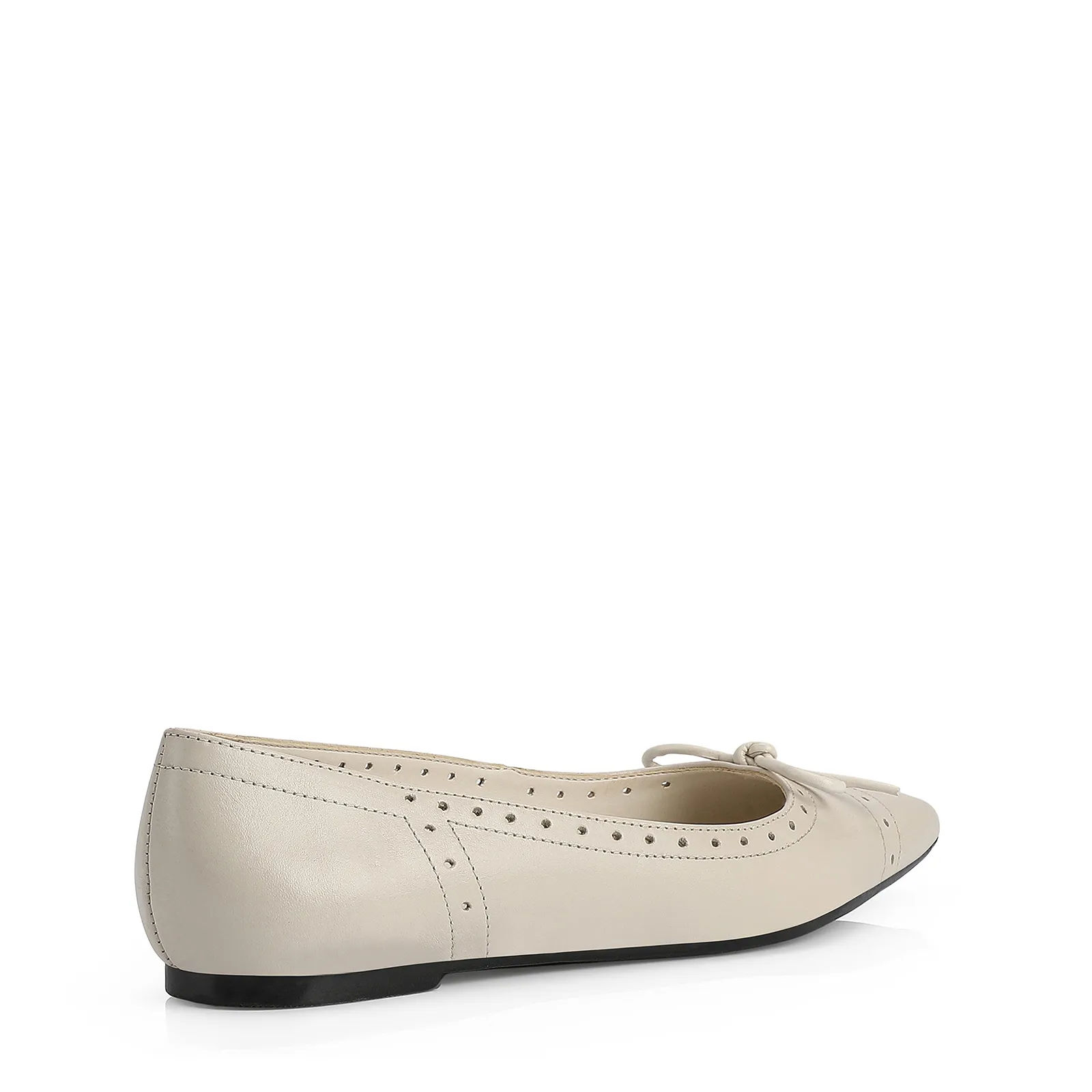 Sapatilha Couro Off White