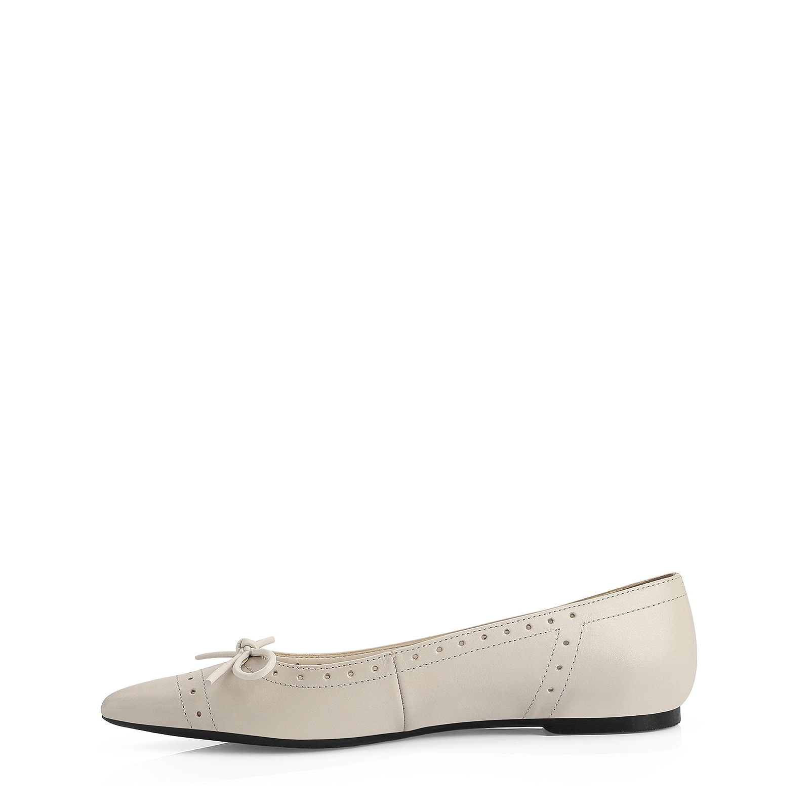 Sapatilha Couro Off White