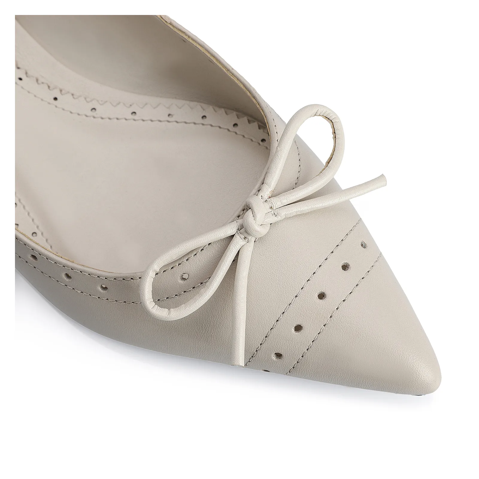 Sapatilha Couro Off White