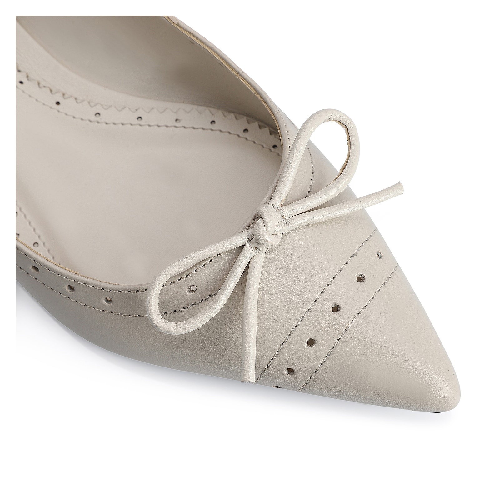 Sapatilha Couro Off White
