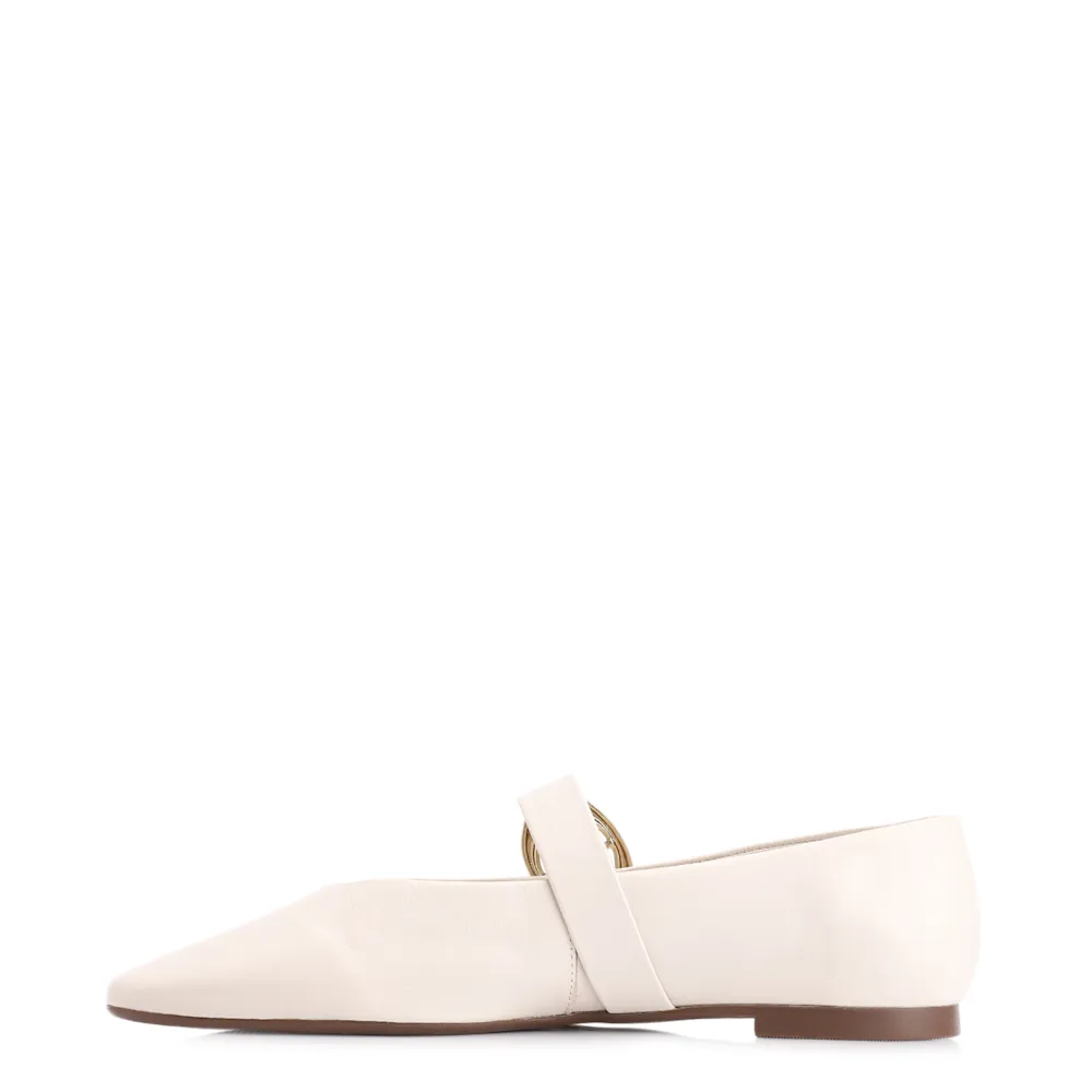 Sapatilha Couro Off White - imagem 4