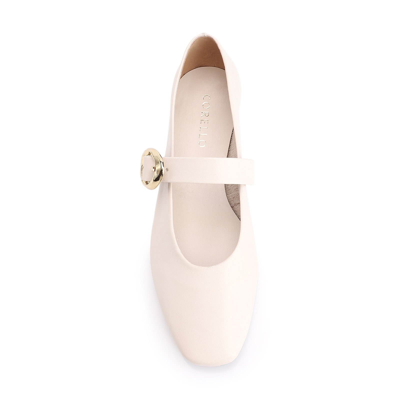Sapatilha Couro Off White
