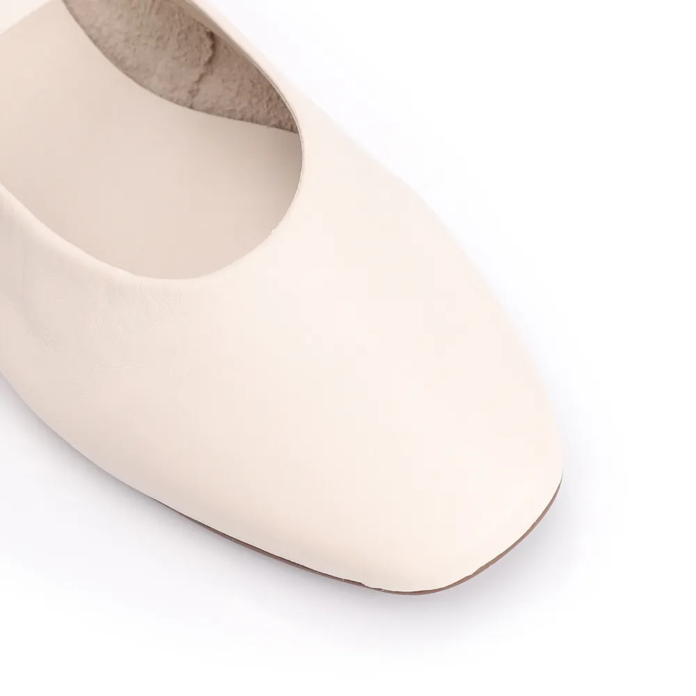 Sapatilha Couro Off White - imagem 6
