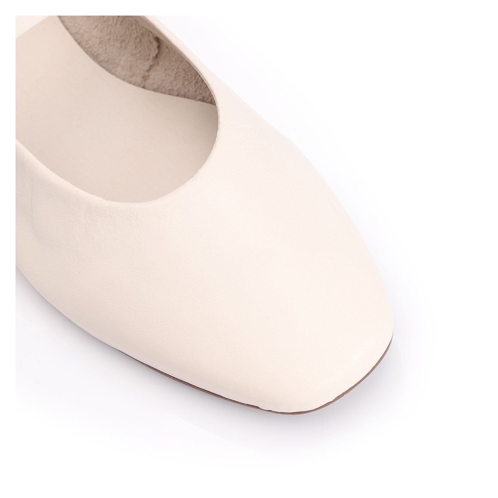 Sapatilha Couro Off White