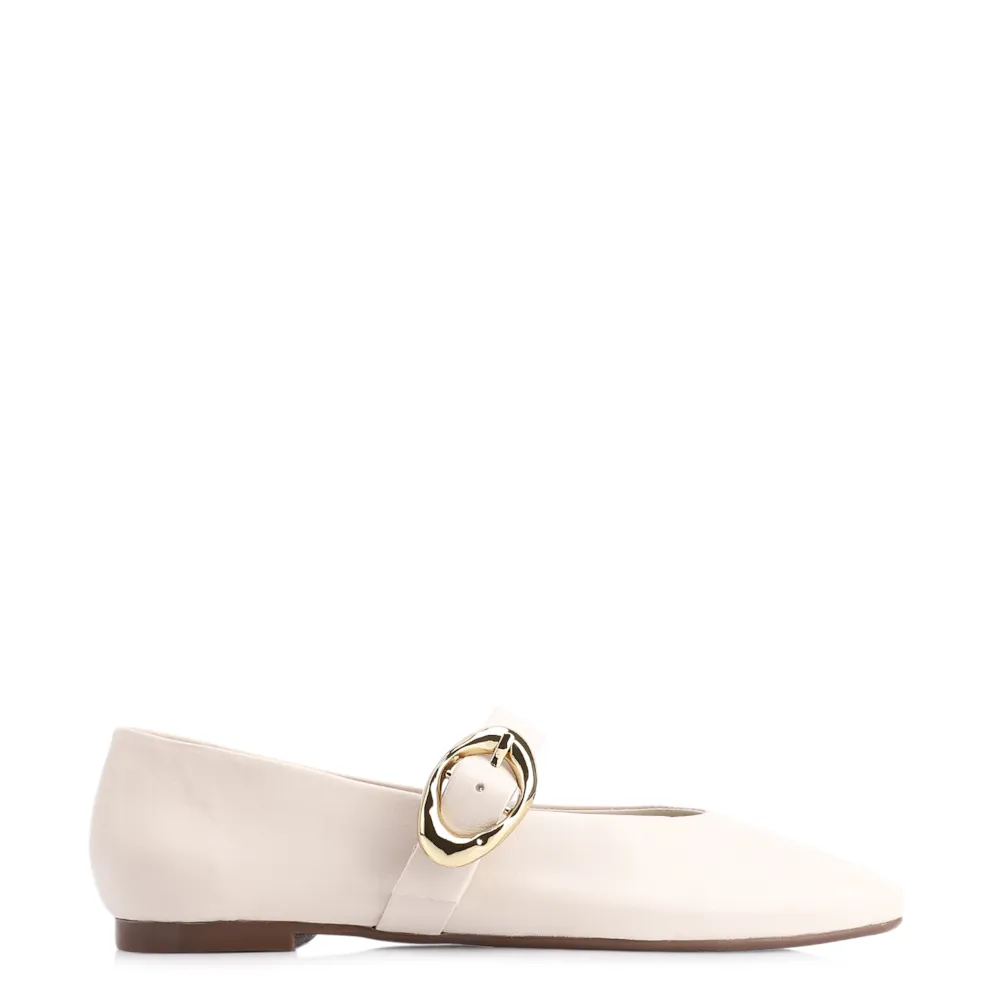 Sapatilha Couro Off White - imagem 2
