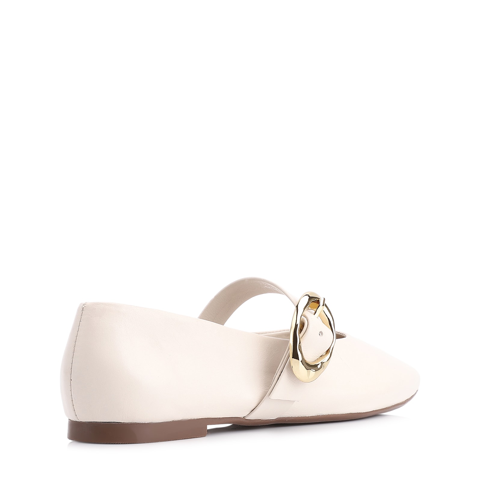 Sapatilha Couro Off White